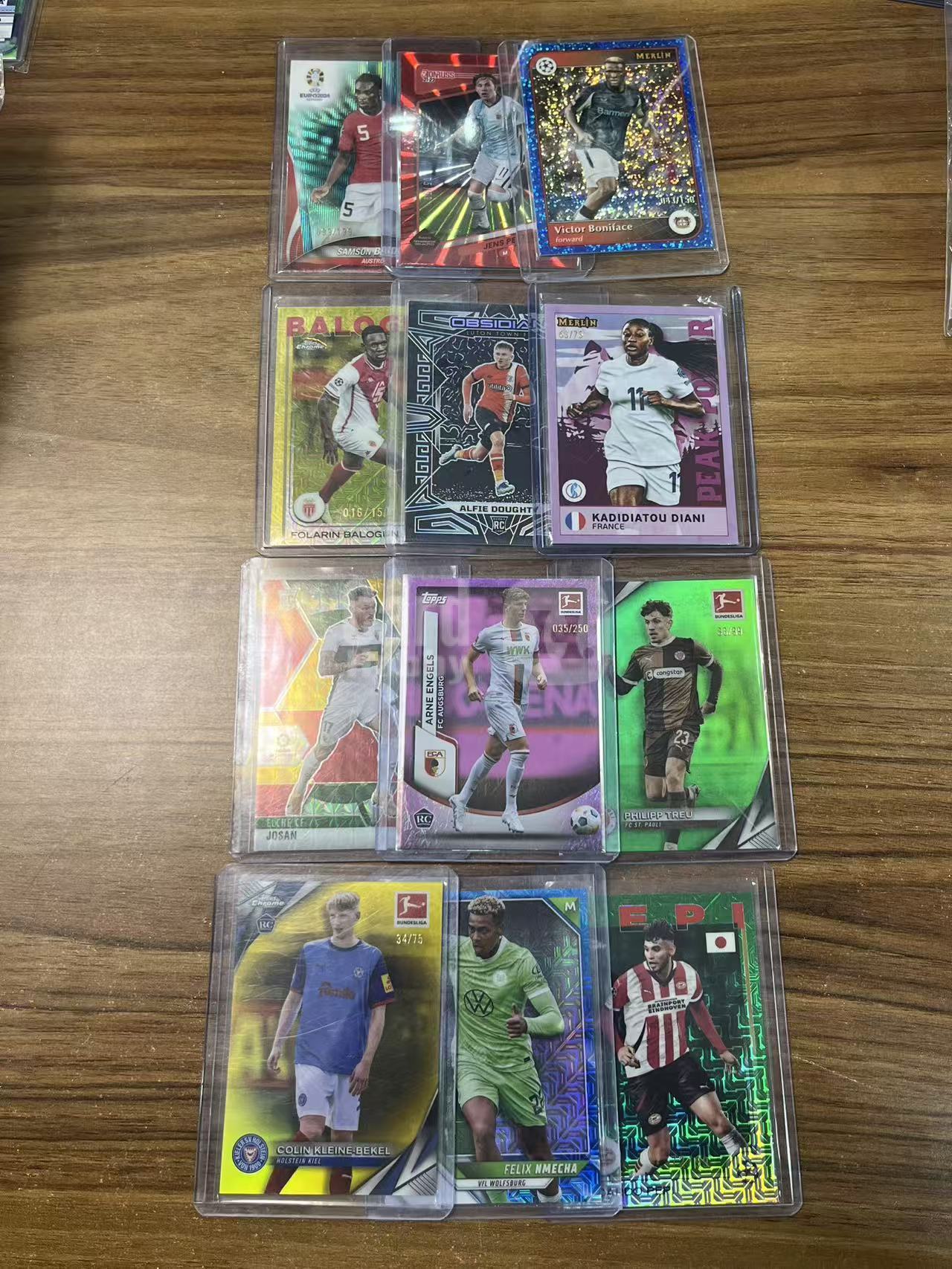 2025 Topps TOPPS Ricardo Pepi 佩皮 等好人 12张全部带编 打包LOT 卡品不保 【ZYP代拍】暴暴
