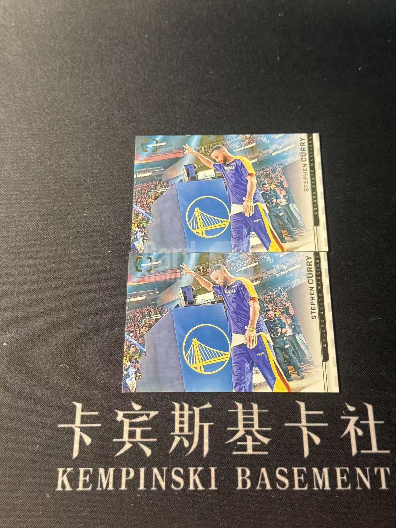 2024-25 Panini PaniniPhotoGenicNBA Stephen Curry 【卡宾】斯蒂芬 库里 勇士 小学生 三分的GOAT 末年上镜 入场选图 2张LOT 专收凑套必备