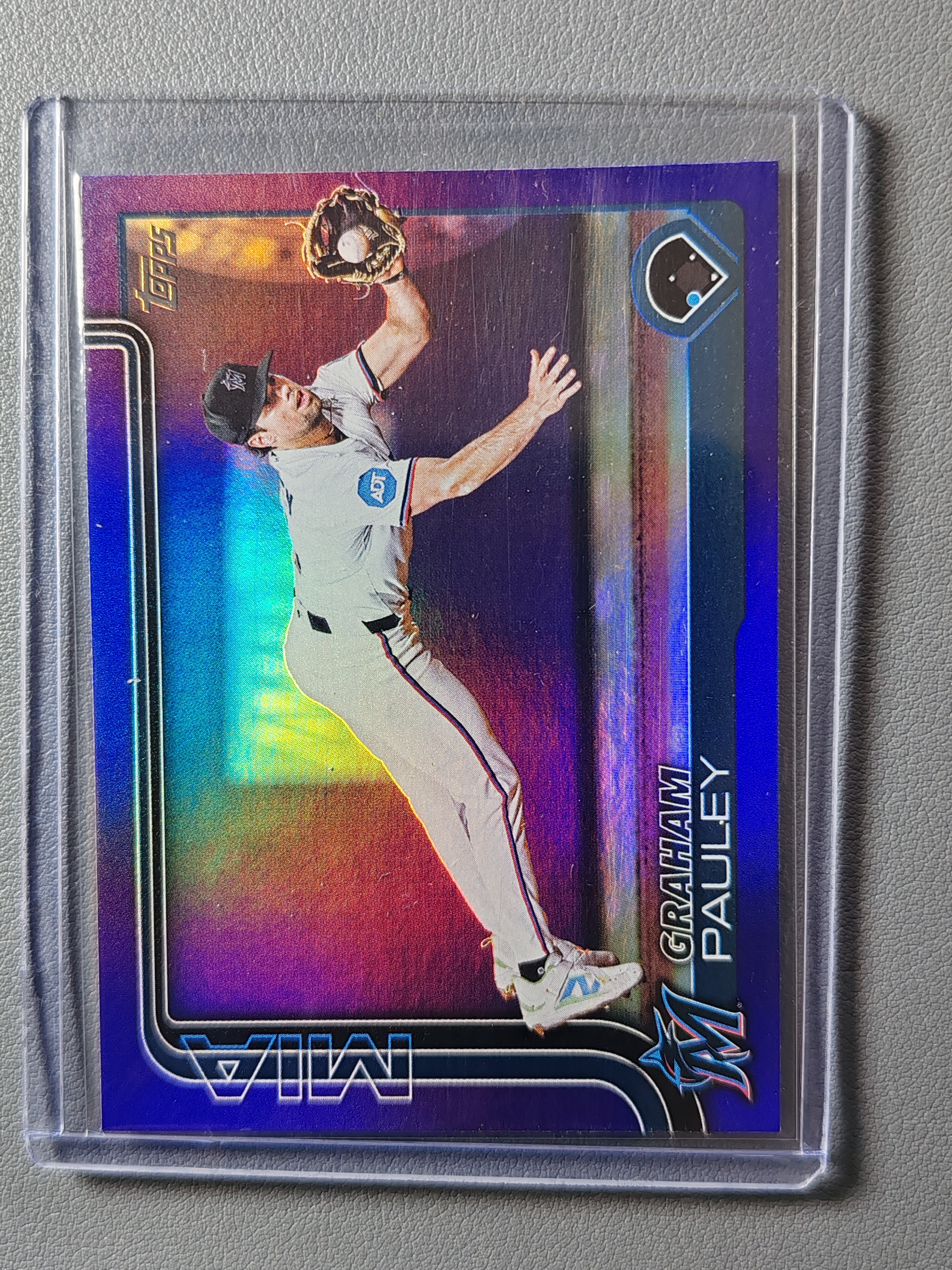 2025 Topps Update Graham Pauley 250编!紫折!【pei】