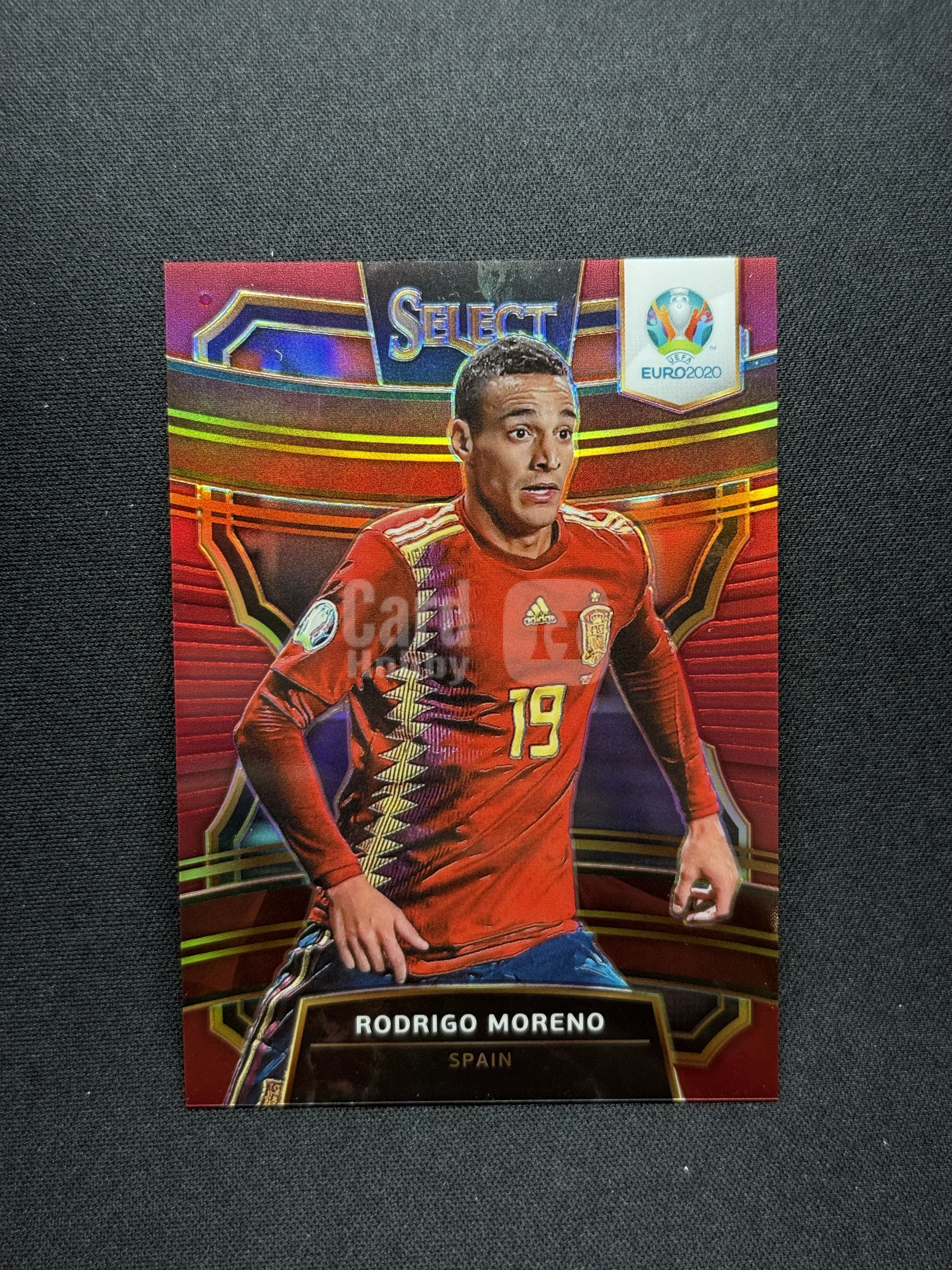2020 Panini Select Rodrigo Moreno 【小贝代拍】欧洲杯 Select 西班牙 罗德里戈 莫雷诺 红折 /165编 Colormatch 瑕疵如图 拍前看描述 H EW