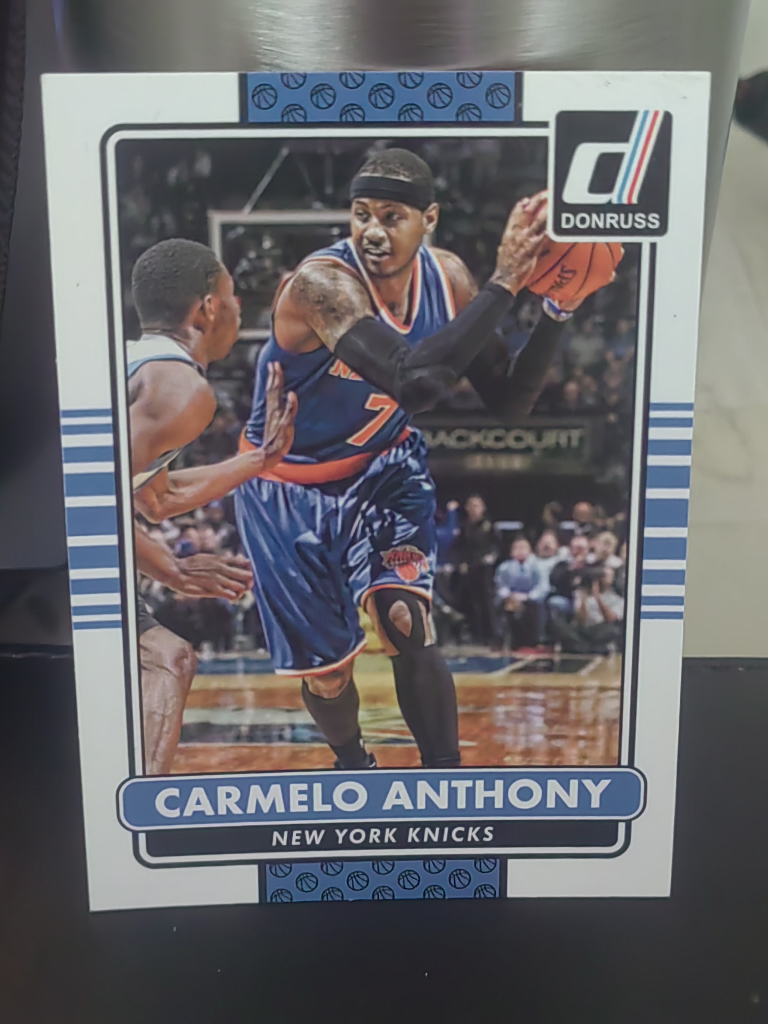 2014-15 Panini Donruss Carmelo Anthony 杜蕾斯 卡梅隆 安东尼 尼克斯 甜瓜 篮 白边白角 不保卡品 卡品如图
