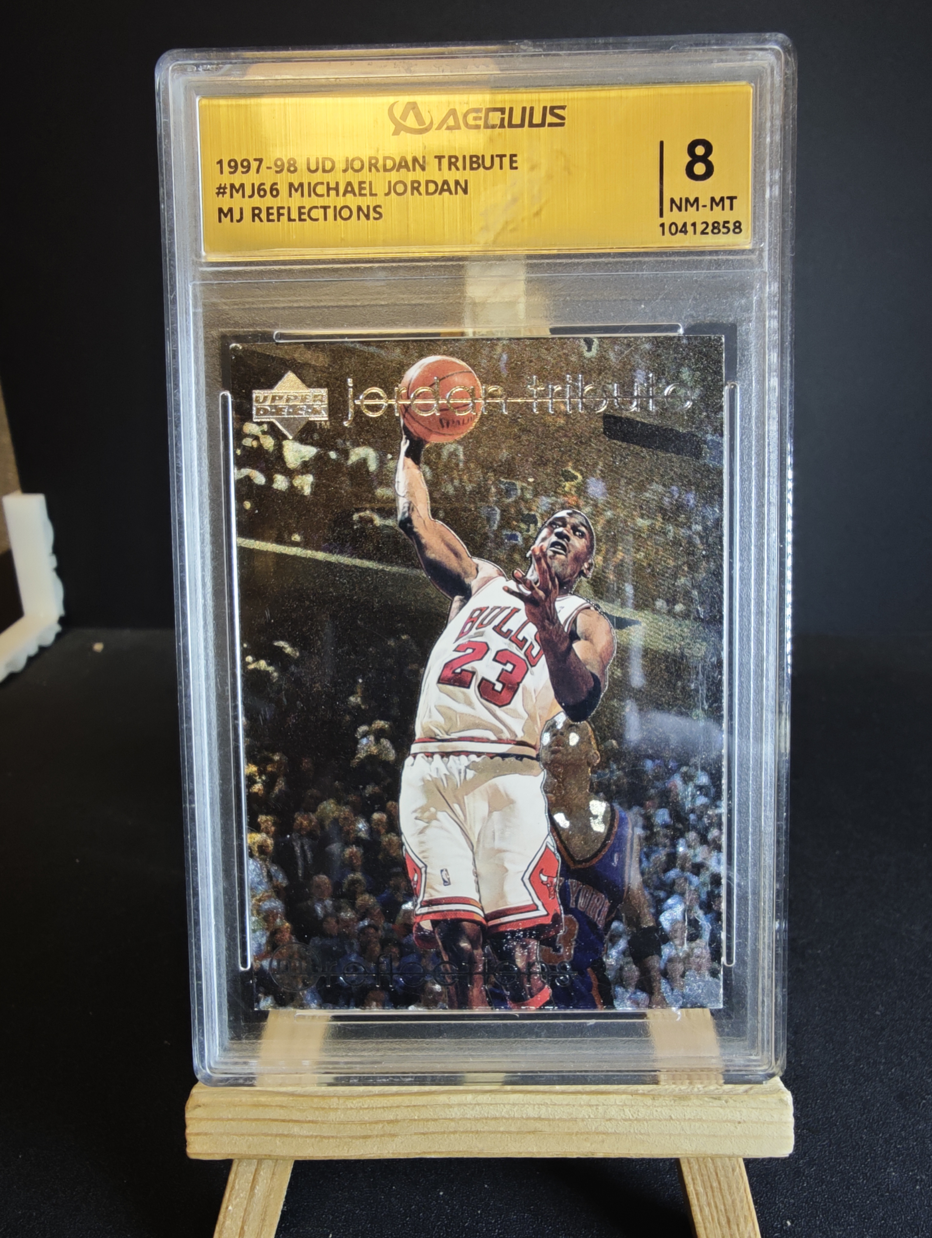 1997-98 Upper Deck Jordan Tribute Michael Jordan ud 迈克尔 乔丹 特卡 评级 卡品如图 杰瑞11.15 91代拍
