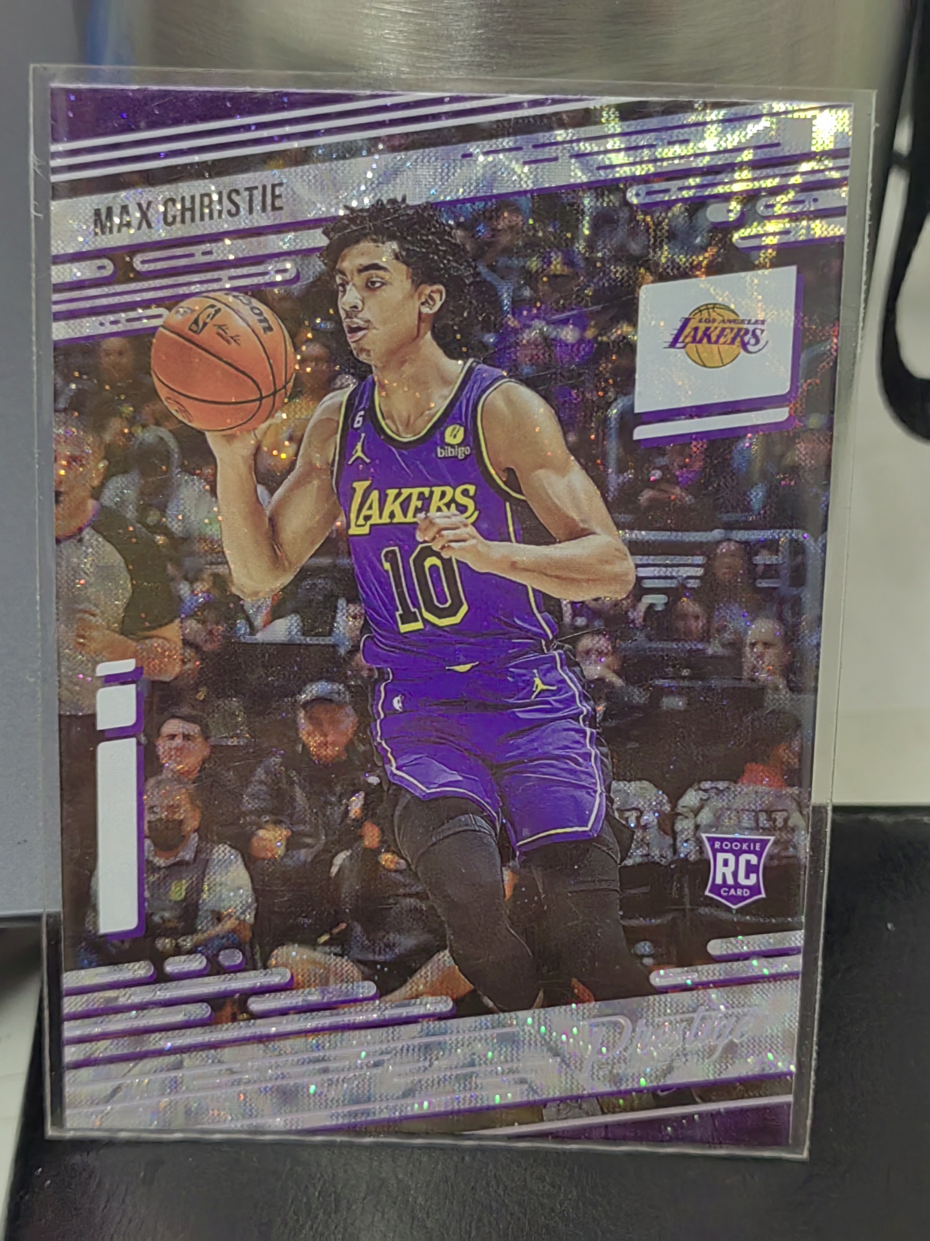 2022-23 Panini Chronicles Max Christie RC 编年史 新秀 折射 马克斯·克里斯蒂 湖人 独行侠 篮 白边白角 不保卡品 卡品如图