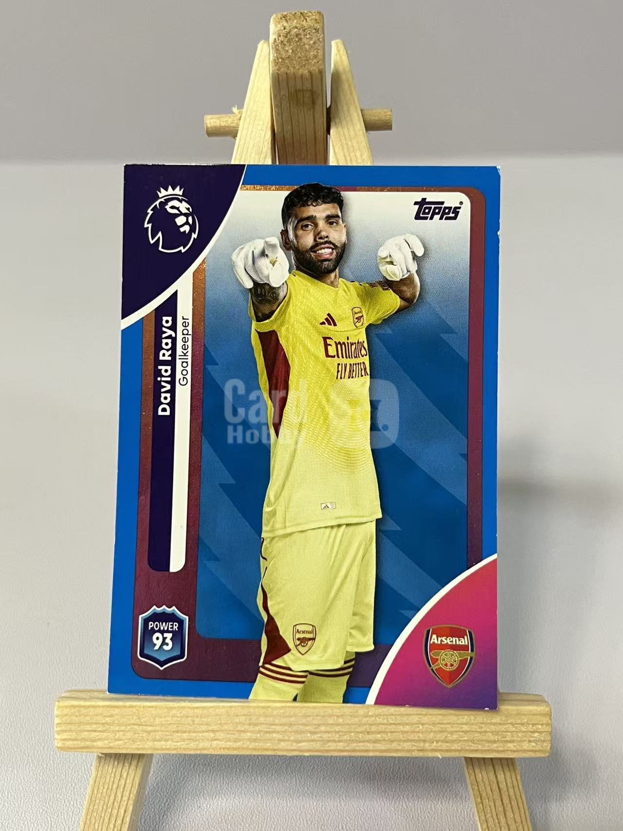 2025 Topps Premier David Raya 拉亚 阿森纳 蓝平行 英超 实卡精美 卡品如图 LZ5