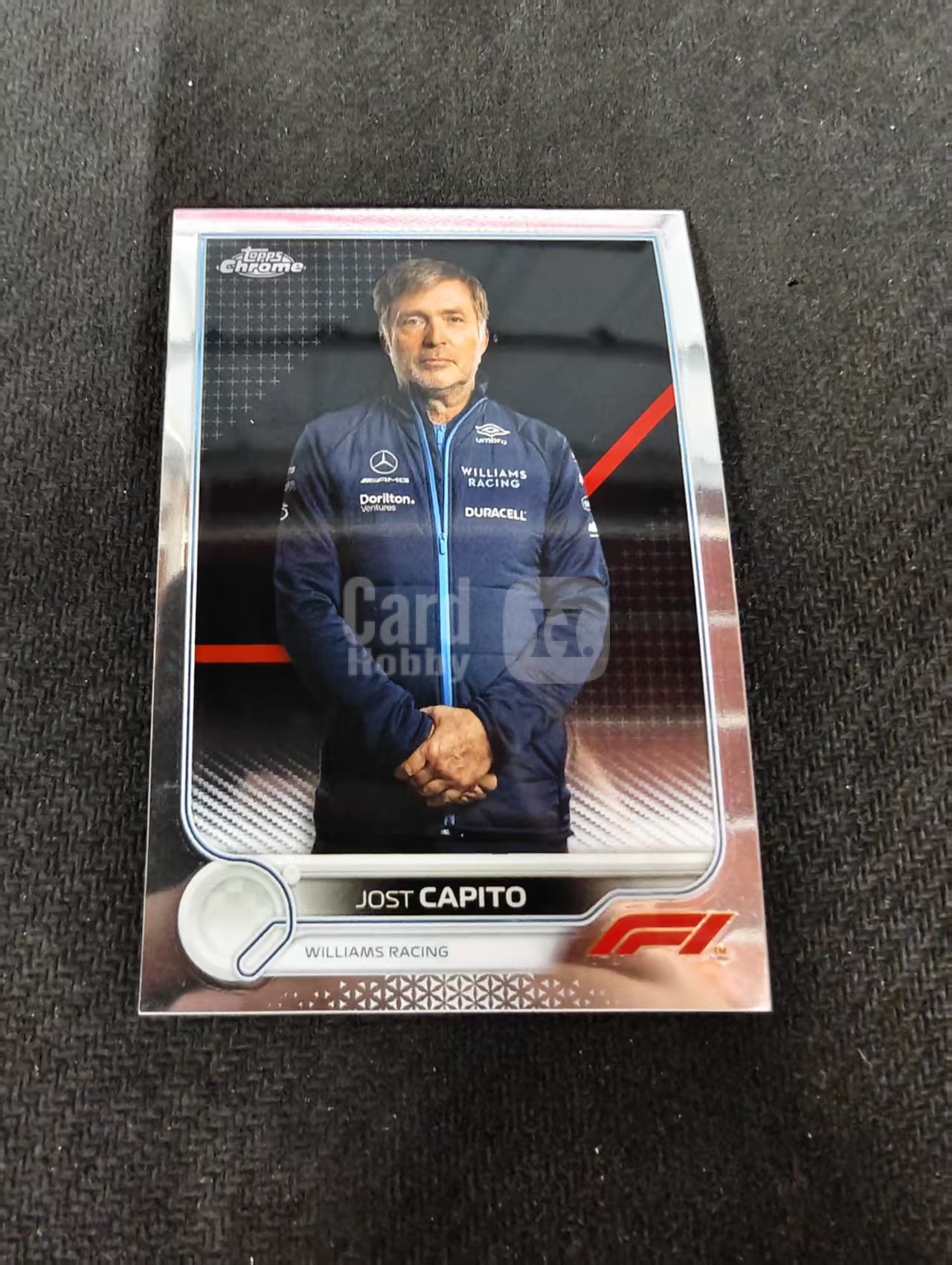 2022 Topps Chrome F1 Jost Capito 约斯特 卡皮托 威廉姆斯 划痕 边角瑕疵#106