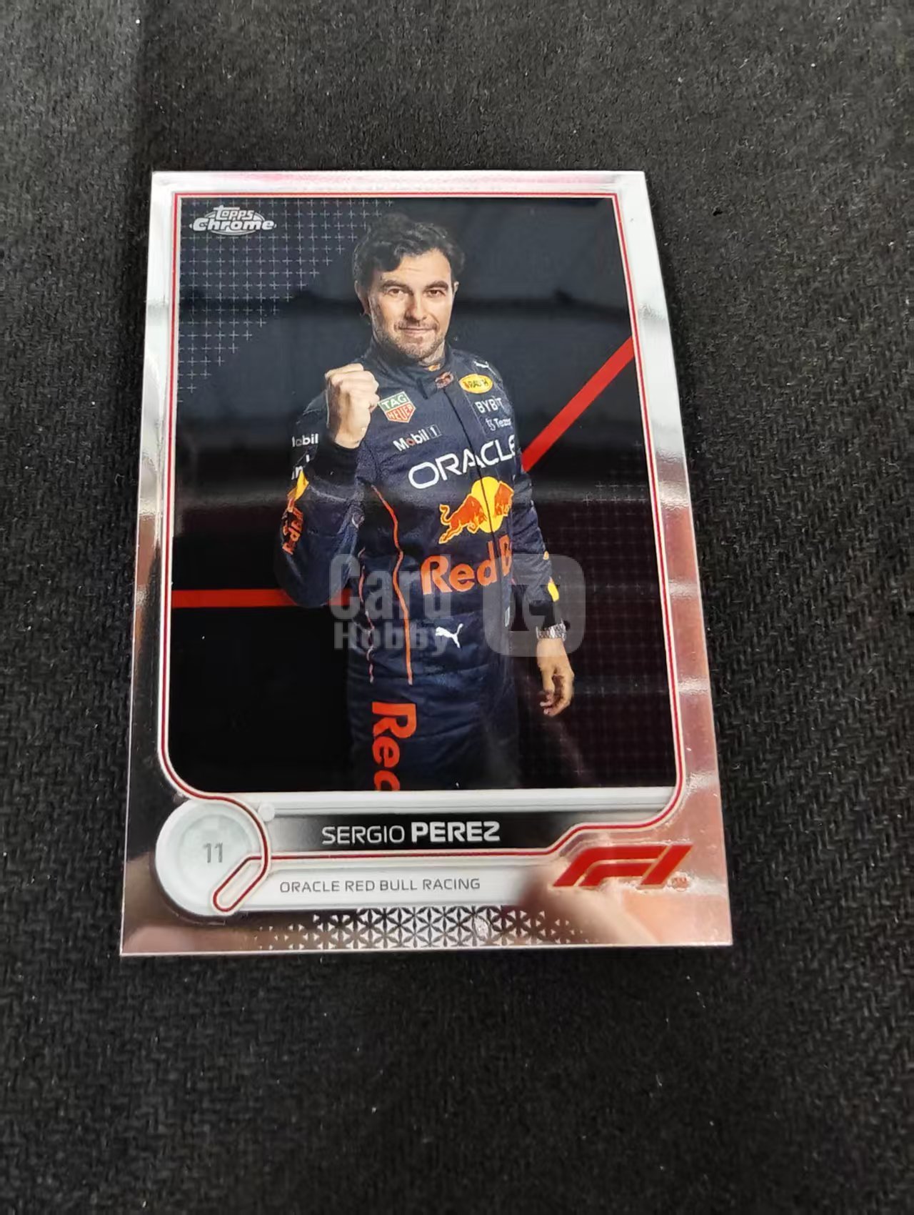 2022 Topps Chrome F1 Sergio Perez 塞尔吉奥 佩雷兹 红牛车队 划痕 边角瑕疵 #21