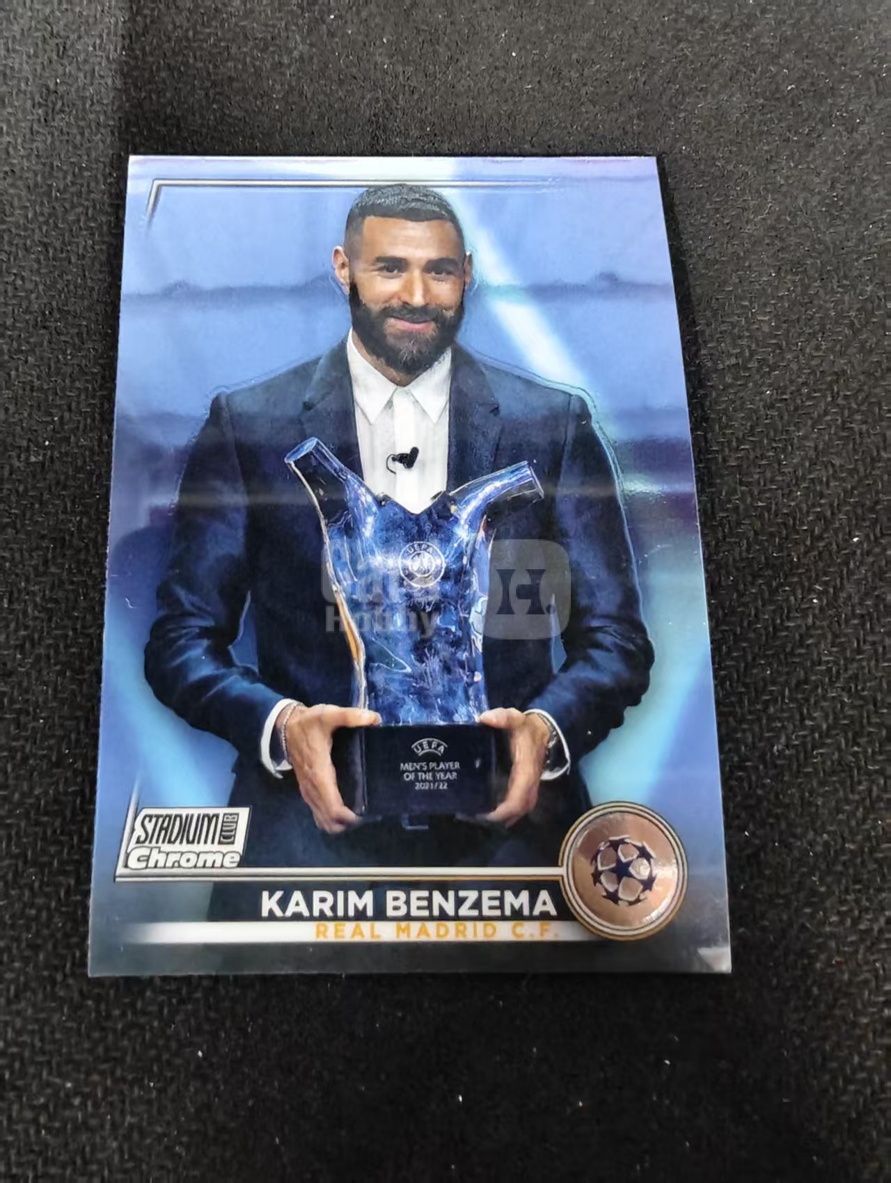 【可合并,不累计】2023 Topps Stadium Club Chrome Karim Benzema 本泽马 皇马 竞技场 欧冠 不保卡品 介意勿拍 #3