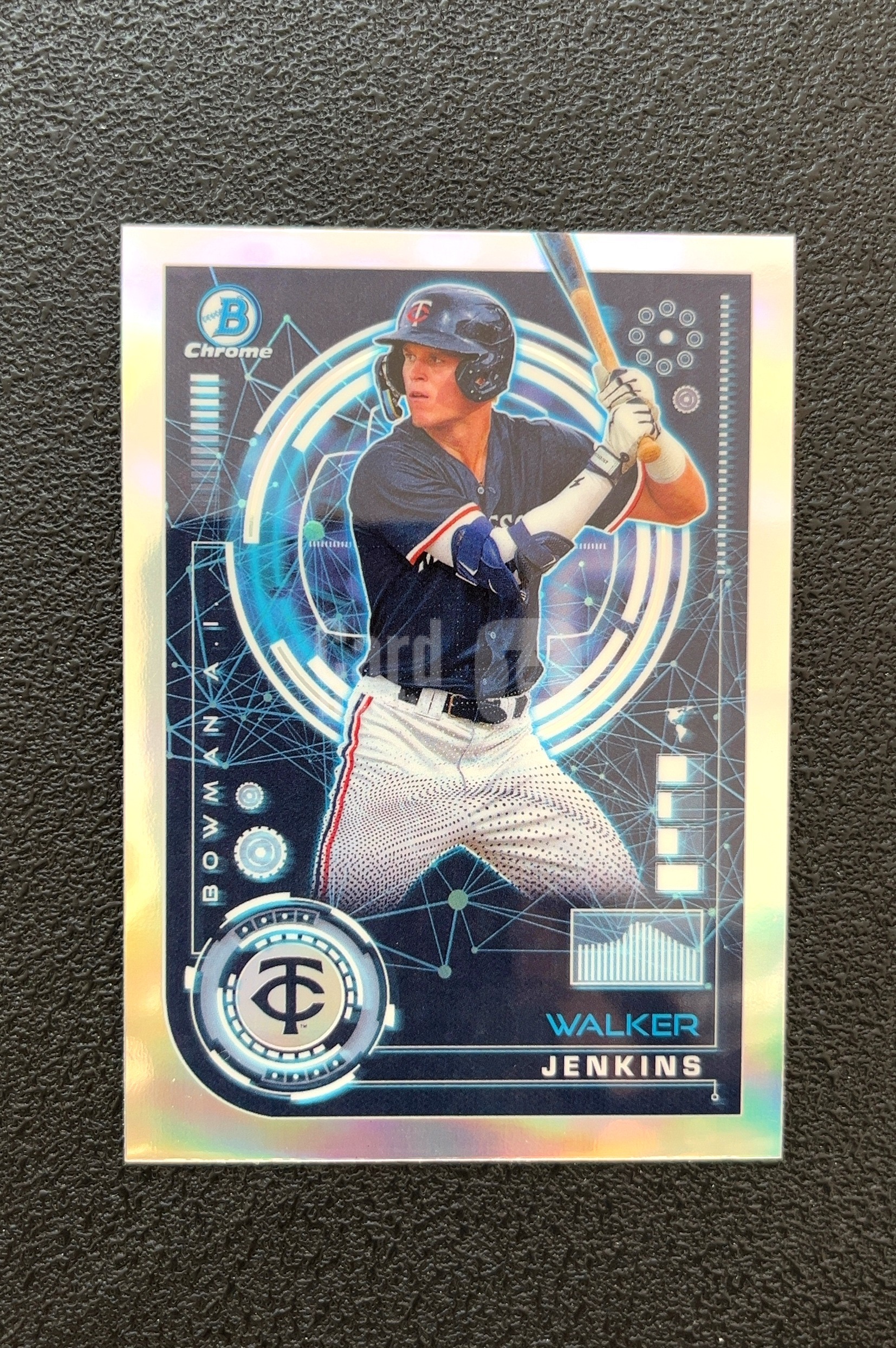 【岛屿拍卖】2024 Topps Chrome Walker Jenkins 沃克·詹金斯 银折 折射 新秀 RC 卡品如图 高价值 #BAI-10 Minnesota Twins 0002#344