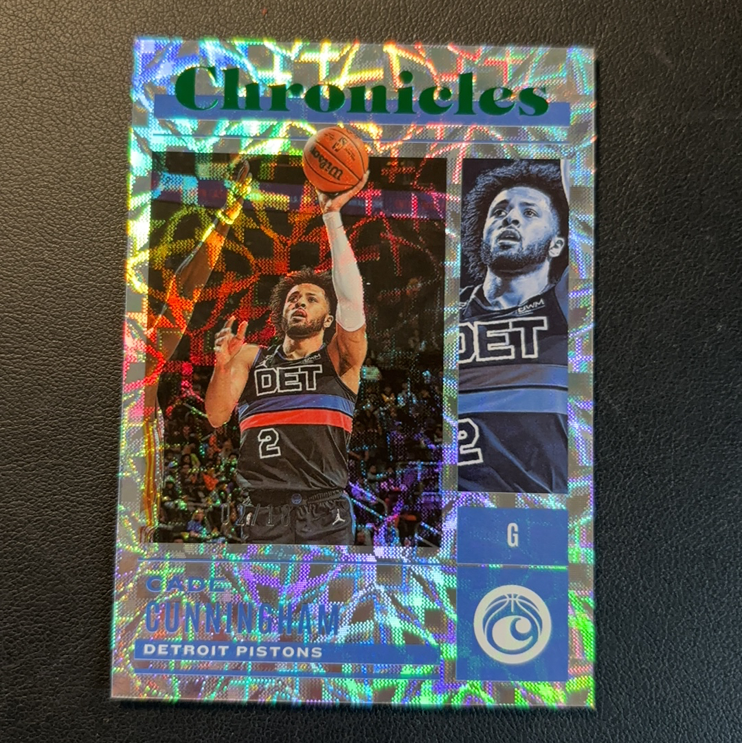 2022-23 帕尼尼 Chronicles 编年史系列 活塞 Cc 坎宁安 康宁汉姆 新秀次年 折射 万花筒折 02/18编 稀有同背 超低编 全明星 球队未来 投资收藏必备