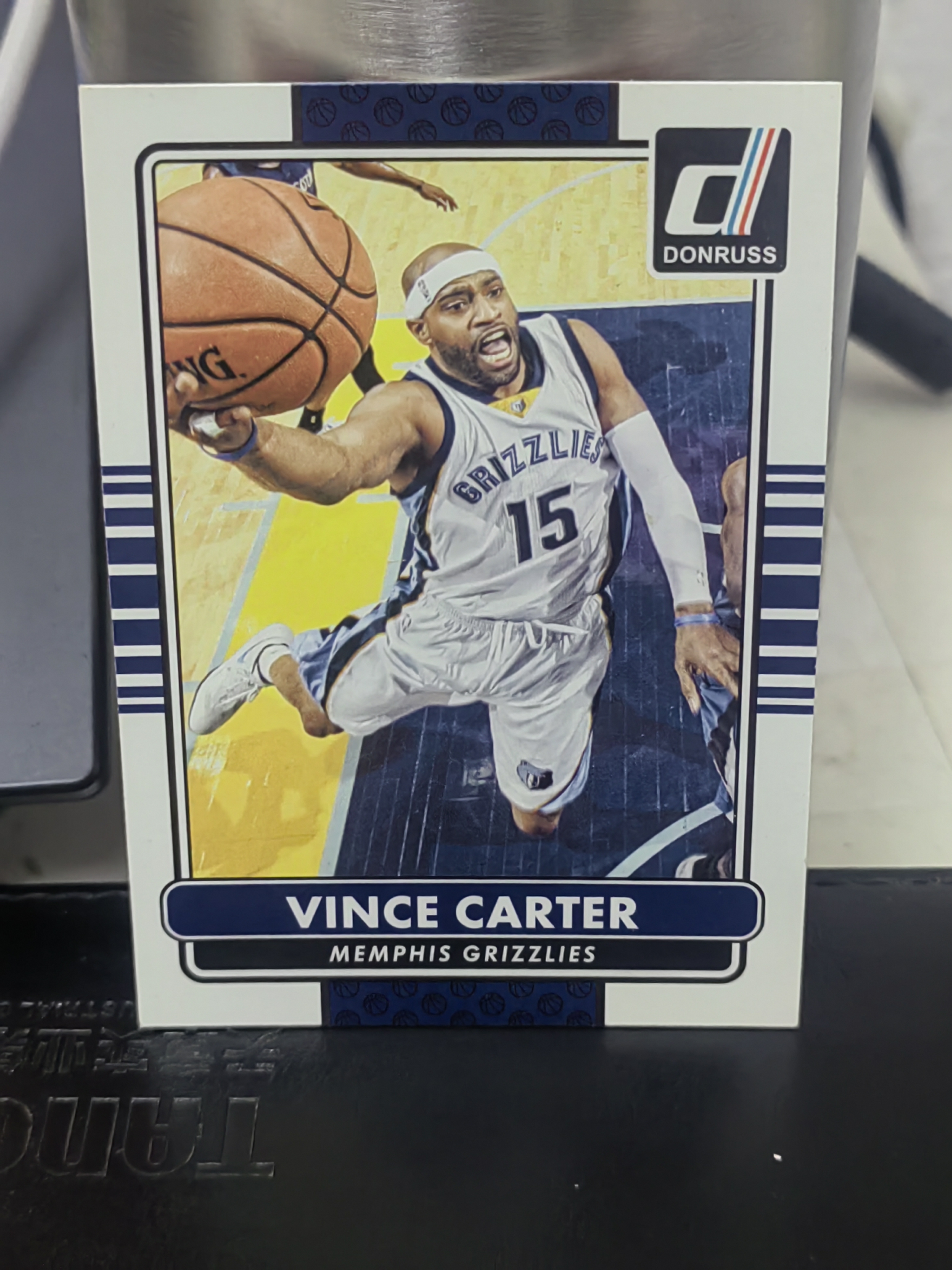 2014-15 Panini Donruss Vince Carter 杜蕾斯 文斯 卡特 灰熊 篮 白边白角 不保卡品 卡品如图