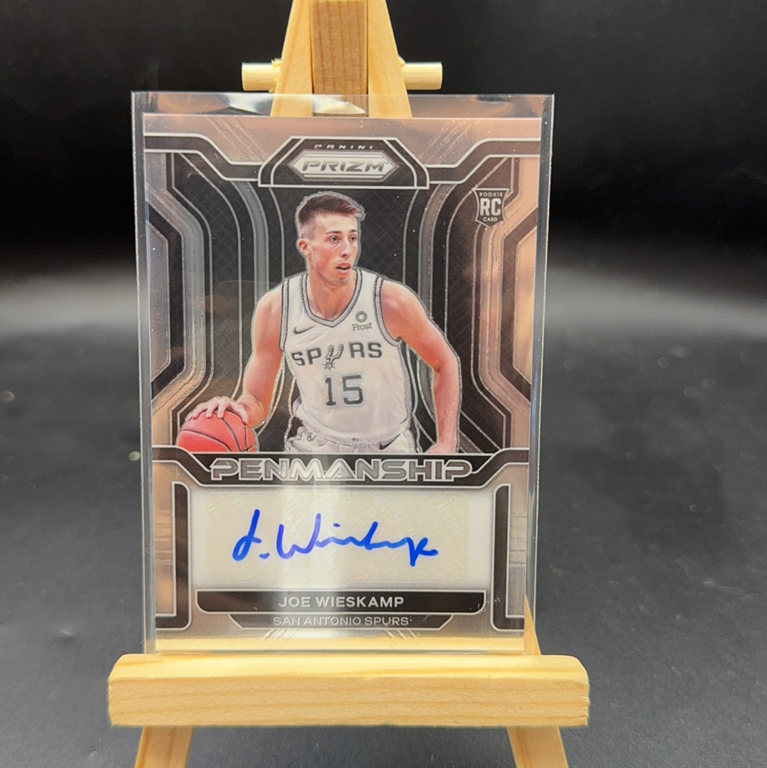 【Roseee代卖】2021-22 Panini Prizm Joe Wieskamp RC 马刺 乔 维斯坎普 新秀 签字 易水寒