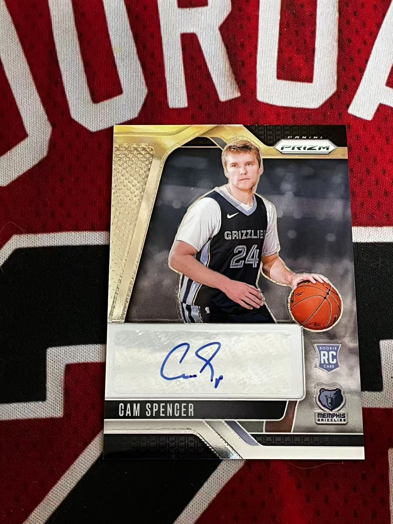 【接寄拍】2024-25 PANINI PRIZM PZ系列 灰熊 新秀RC 卡姆斯潘塞 签字卡 正新秀签字卡 专收凑套必备【烂臭嘴拍卖】