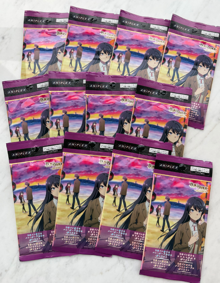 2024 Weiss Schwarz 黑白双翼 青春猪头少年 日版 ja 牧之原翔子 补充包*12 #1