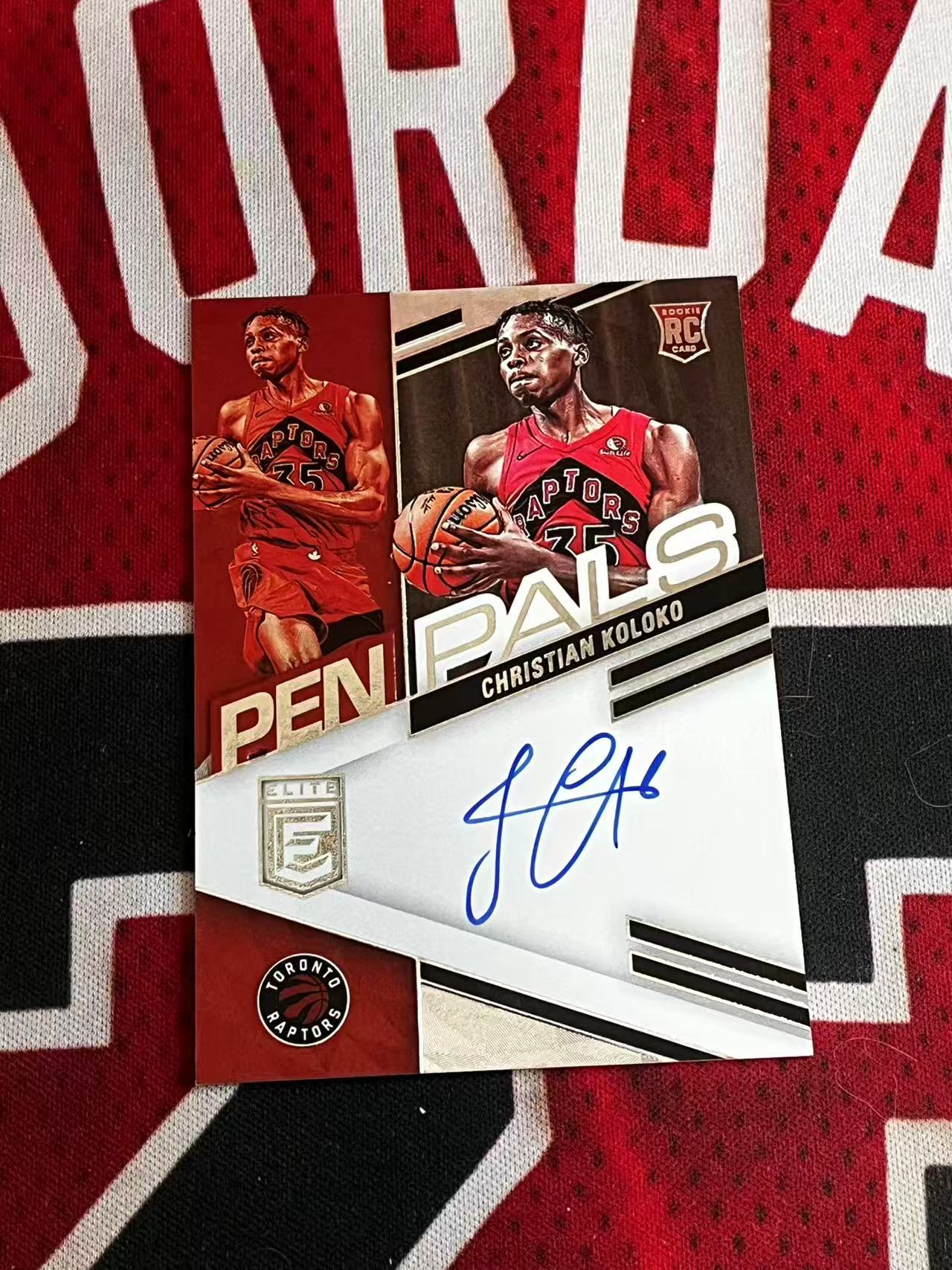 【接寄拍】2022-23 PANINI ELITE 精英系列 猛龙 新秀RC 克里斯蒂安科洛科 科洛克 签字卡 卡签 笔友签 专收凑套必备【烂臭嘴拍卖】