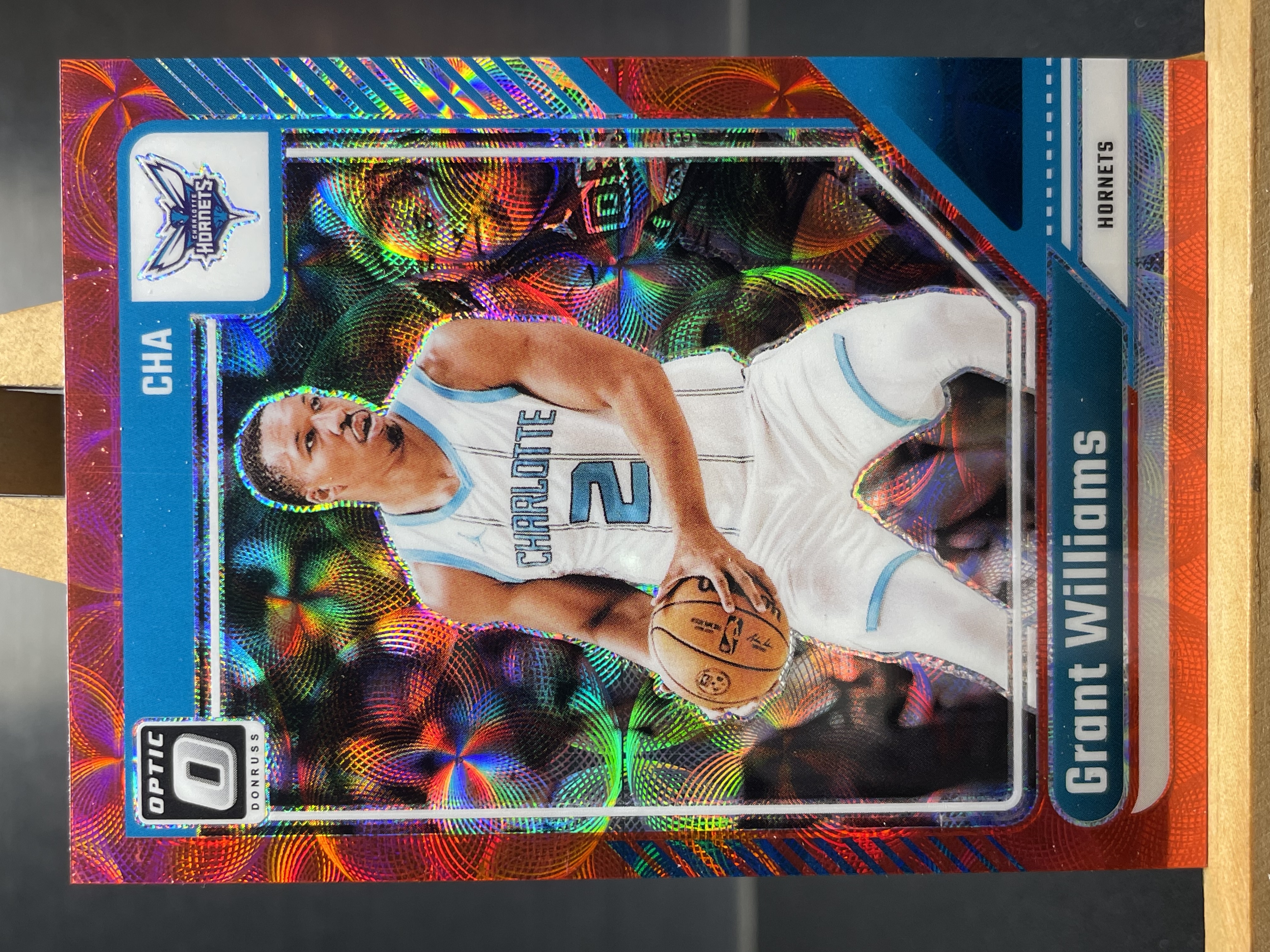 (K4) 2024-25 PANINI OPTIC  红圈圈折 格兰特 威廉姆斯 黄蜂  近期大热球星 收藏必备 卡品如图 ! ! !