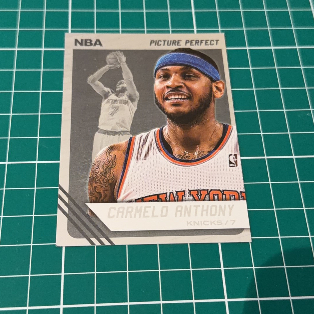 2014-15 Panini Americana Carmelo Anthony S.p.a 卡梅隆安东尼 小甜瓜 大头特卡 picture perfect 十年老卡 绝版卡 稀有大比例