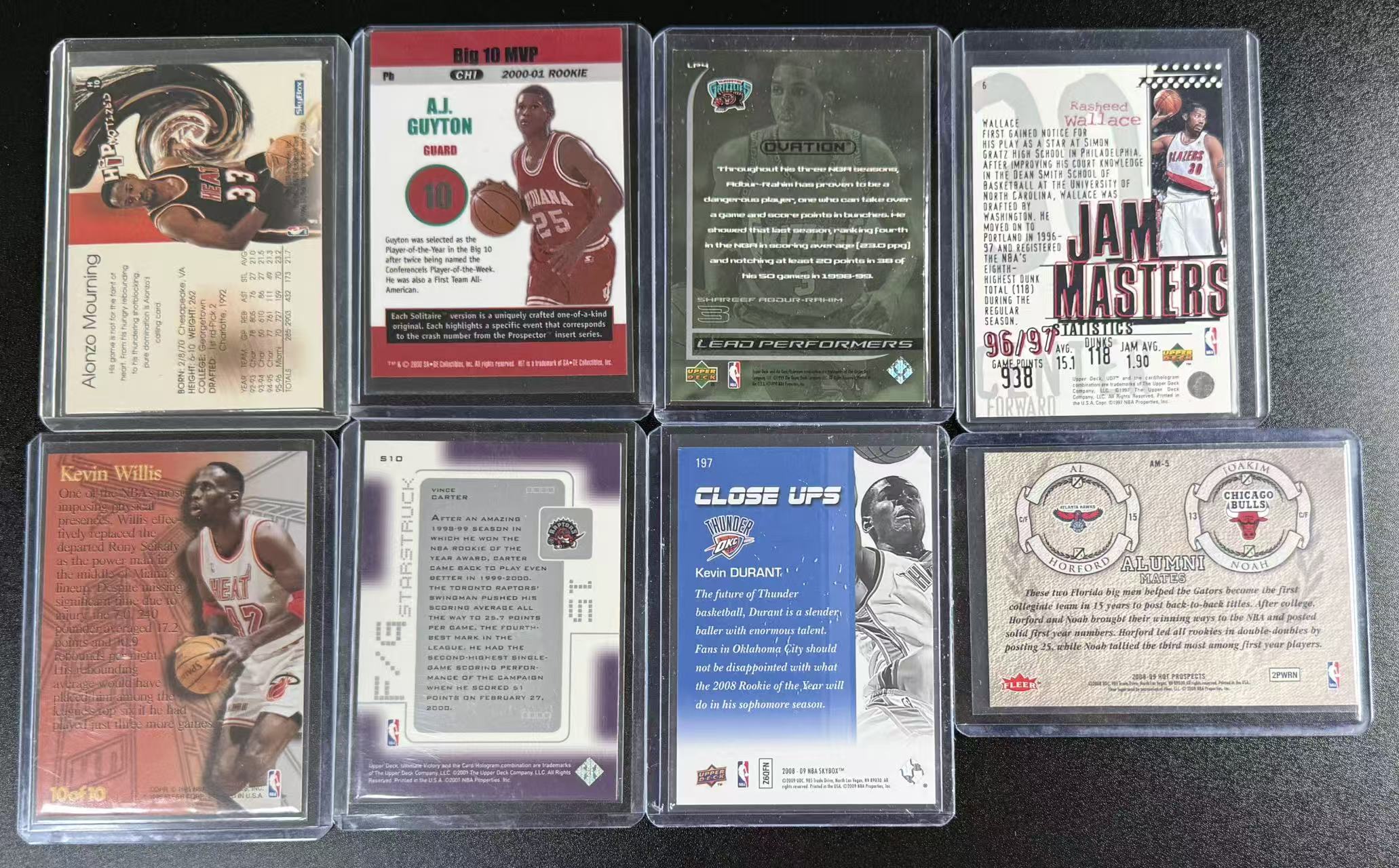 1997 Upper Deck UD Rasheed Wallace 拉希德华莱士 凯文杜兰特 文斯卡特等球星 多队多系列 经典老卡 折射 base 特卡 一图打包 不保卡品 #Wes# 167