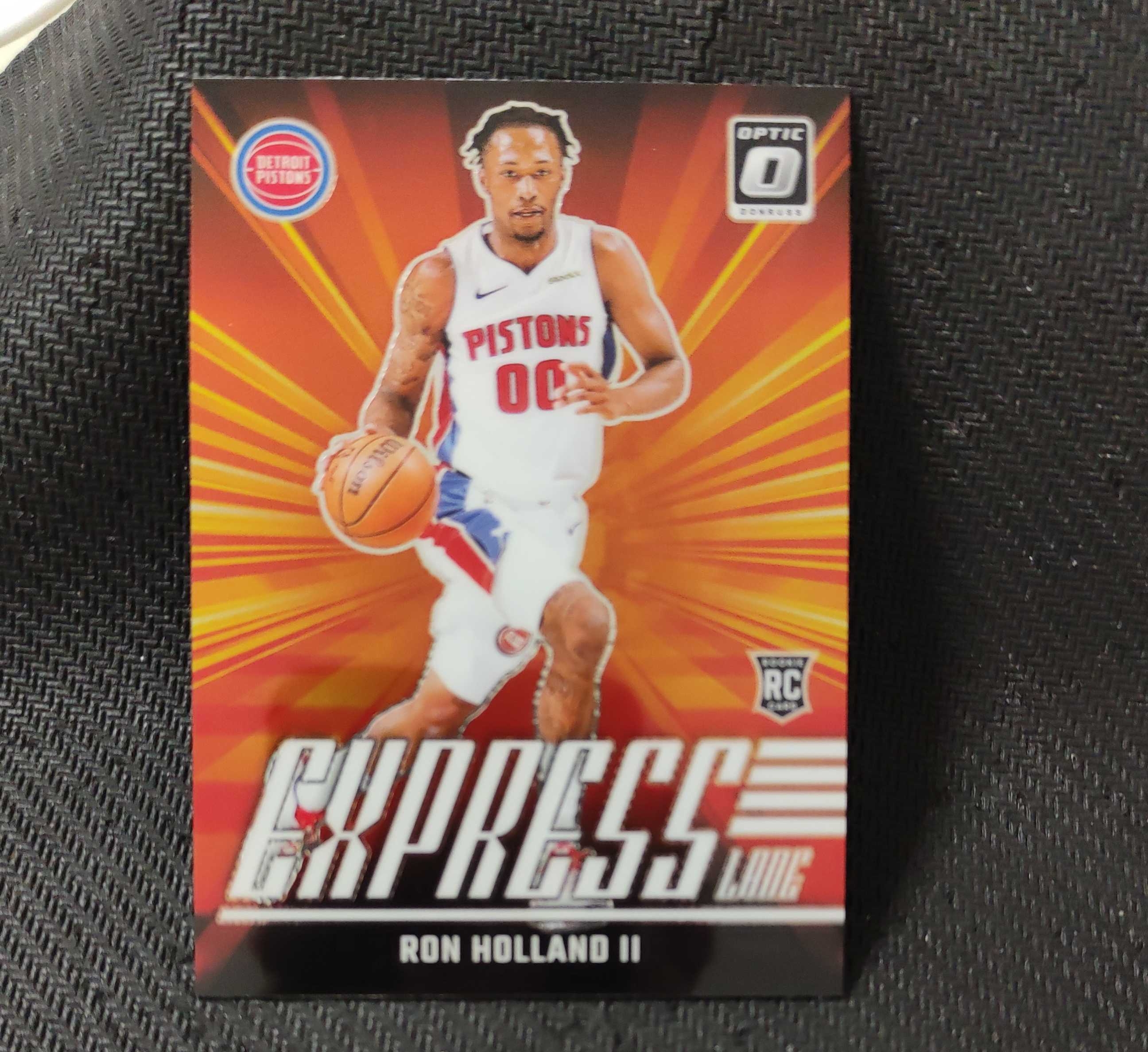 2024-25 Panini Optic Ron Holland RC 罗恩 霍兰德 新秀rc express lane特卡 活塞队 收藏必备 可累计 接代卖