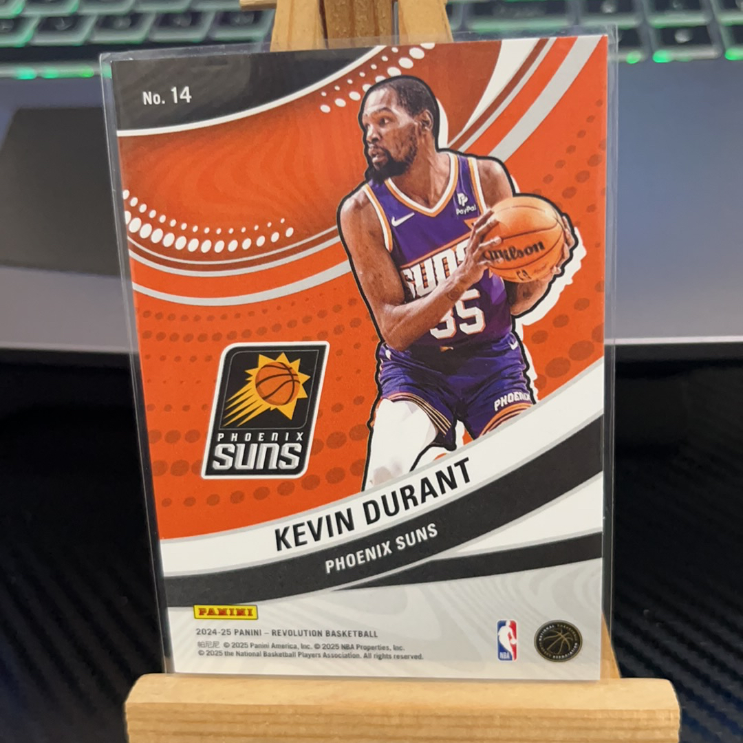 2024-25 Panini Revolution Kevin Durant kd 杜兰特 太阳 特卡 折射 革命系列 卡品如图 凑图必备 值得收藏!免费代卖!
