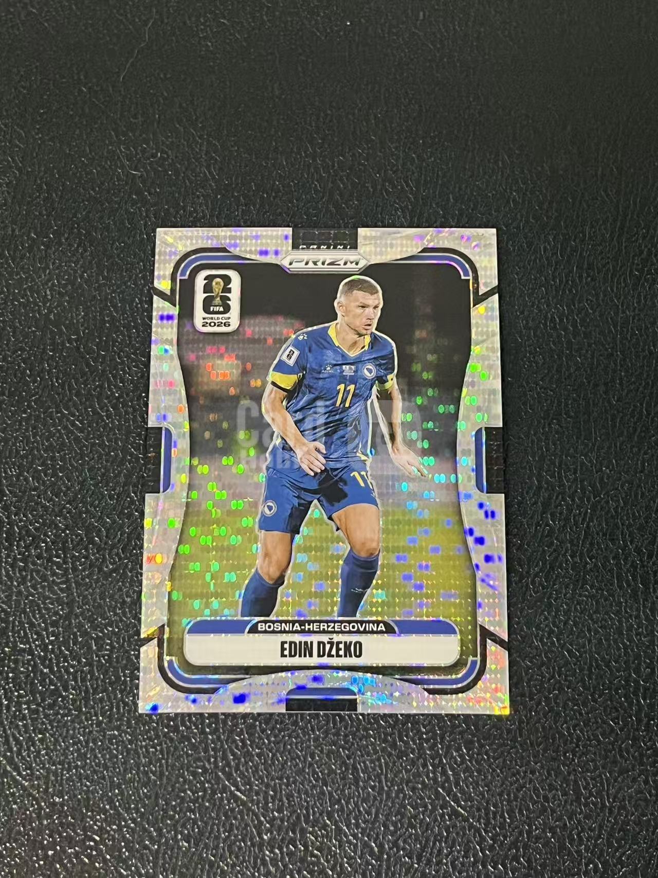 2026 Panini World Cup Prizm Edin Dzeko 哲科 脉冲折 波黑 世界杯 银折 实卡精美 卡品如图 LA-5