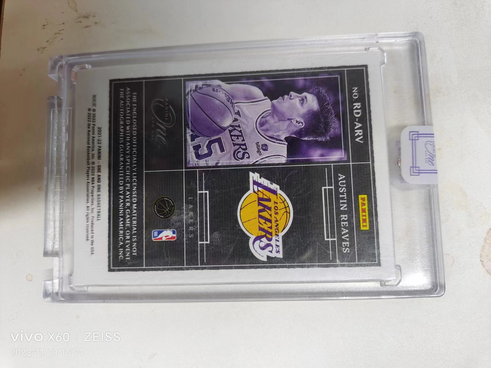 2021 22 PANINI ONE AND ONE AUTO PATCH ROOKIE RC RPA 25 2021 22 panini one and one auto patch rookie rc rpa 25