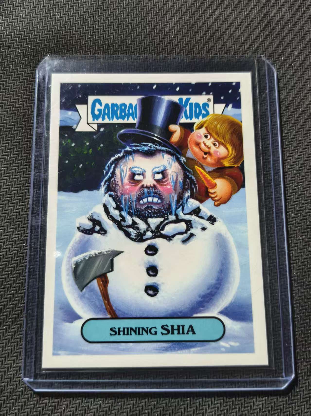 Topps Garbage Pail Kids 垃圾桶小子 GPK shining shia 闪耀的希亚 呕吐 恶搞 #海盗