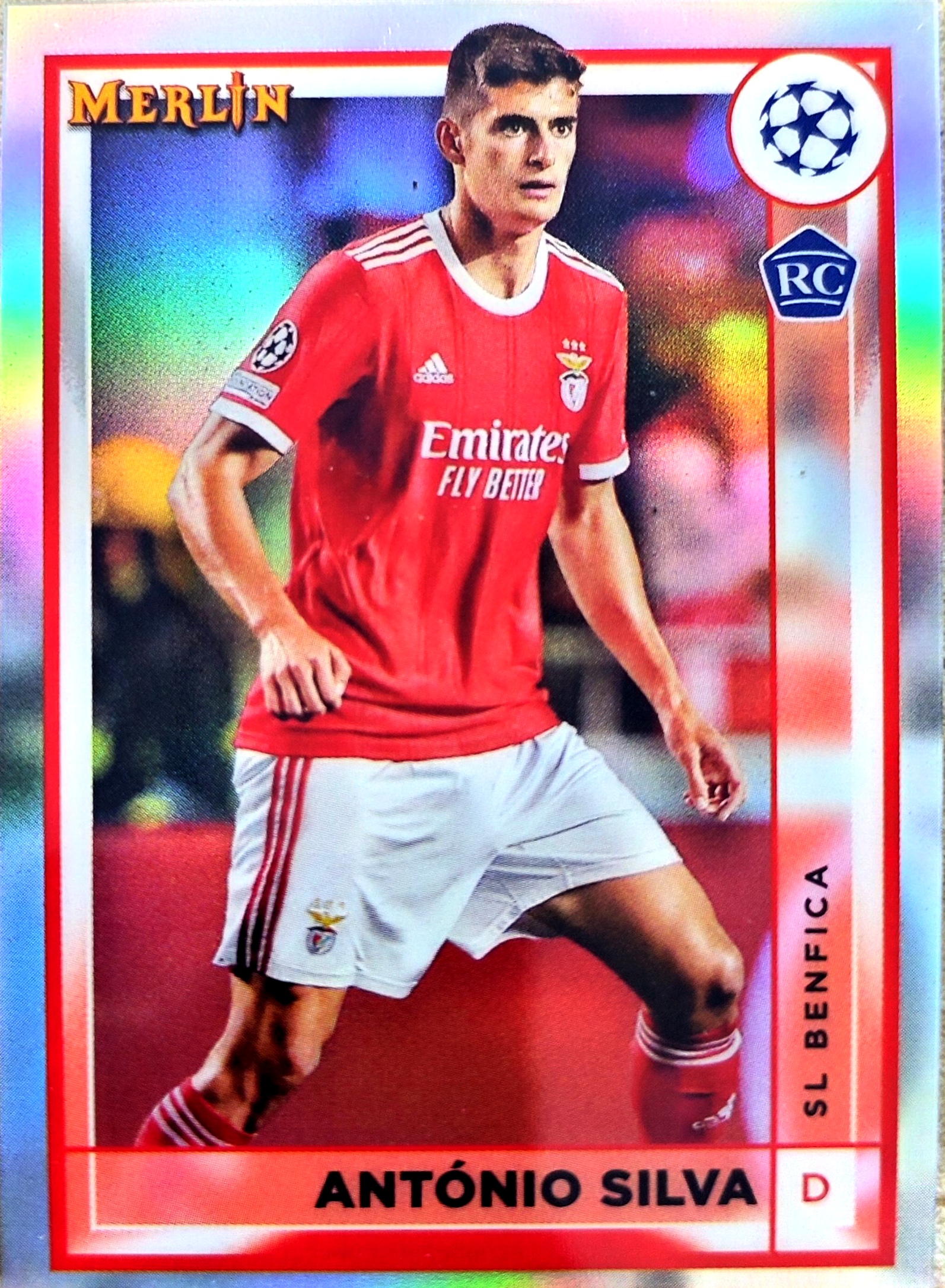 2023-24 Topps Merlin Antonio Silva 本菲卡 新秀 RC 安东尼奥 席尔瓦