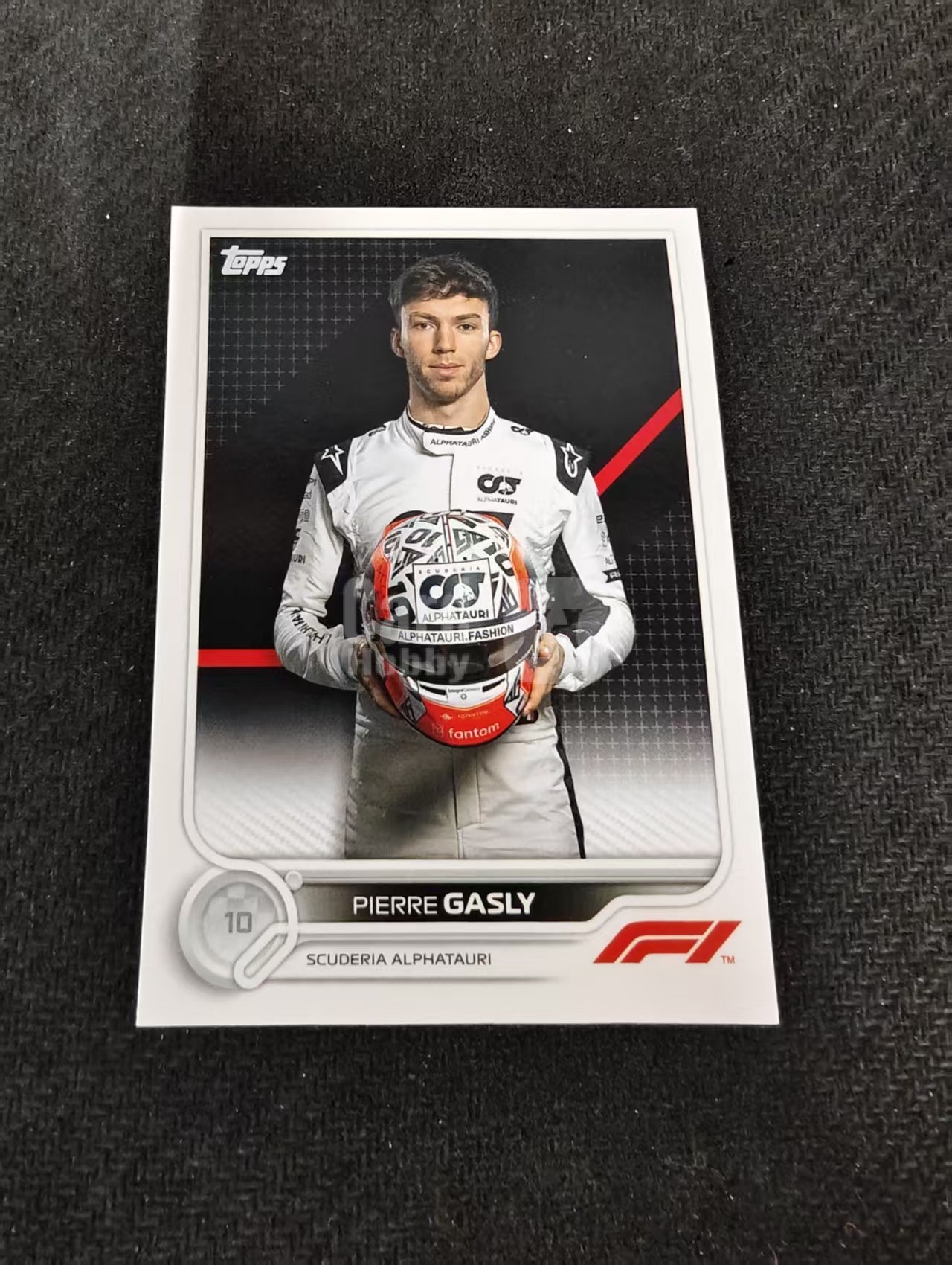 2022 Topps Chrome F1 Pierre Gasly 皮埃尔 加斯利 小红牛 划痕 边角瑕疵 @44