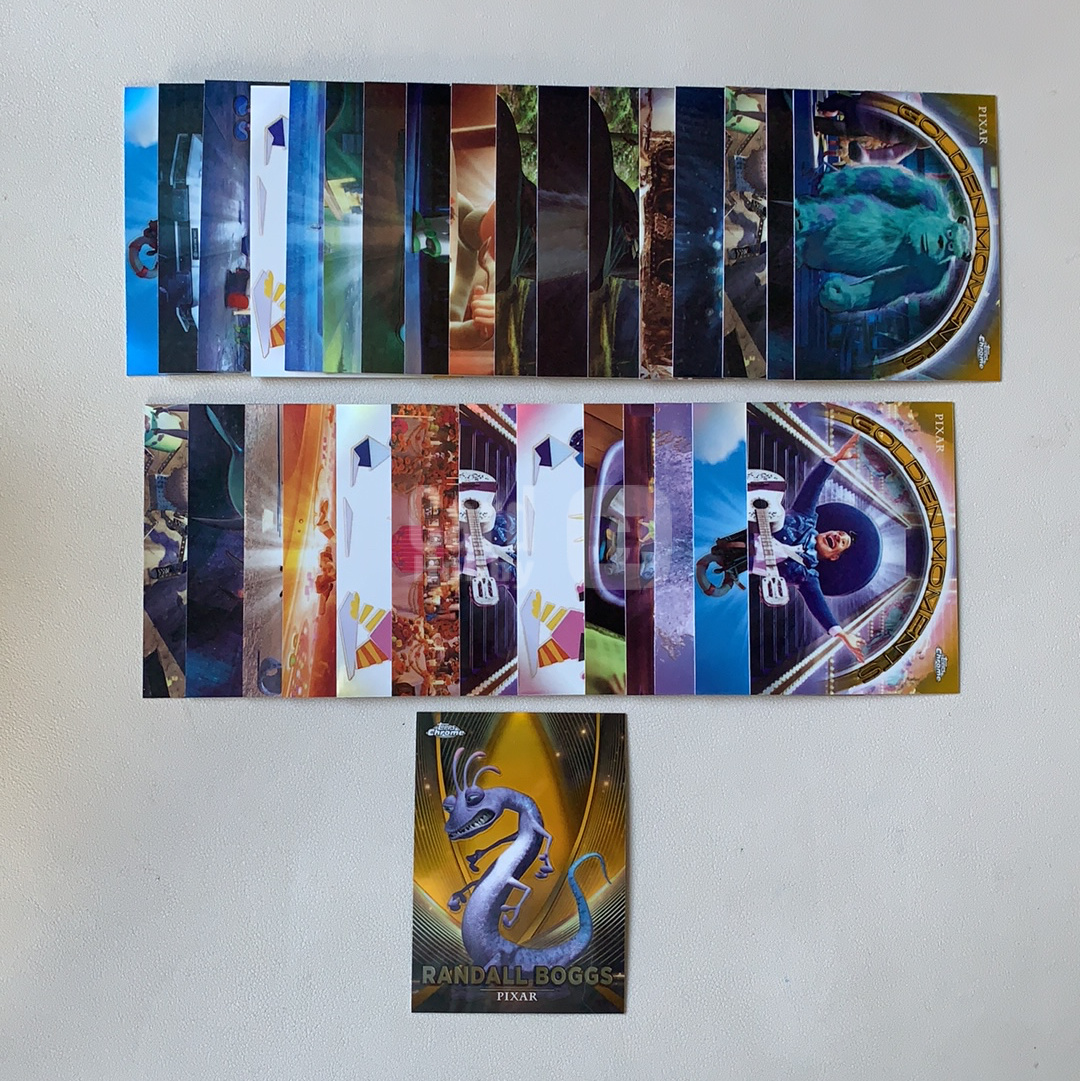 2026 Topps Pixar Gold Disney Golden 迪士尼 Golden Moments特卡 银折 折射 怪兽电力公司 寻梦环游记等 打包 品相如图 凑套必备 Cel