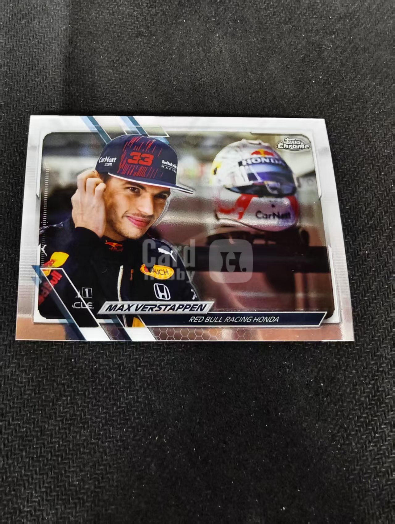 2021 Topps Chrome Max Verstappen F1 维斯塔潘 红牛 划痕 边角瑕疵 #43