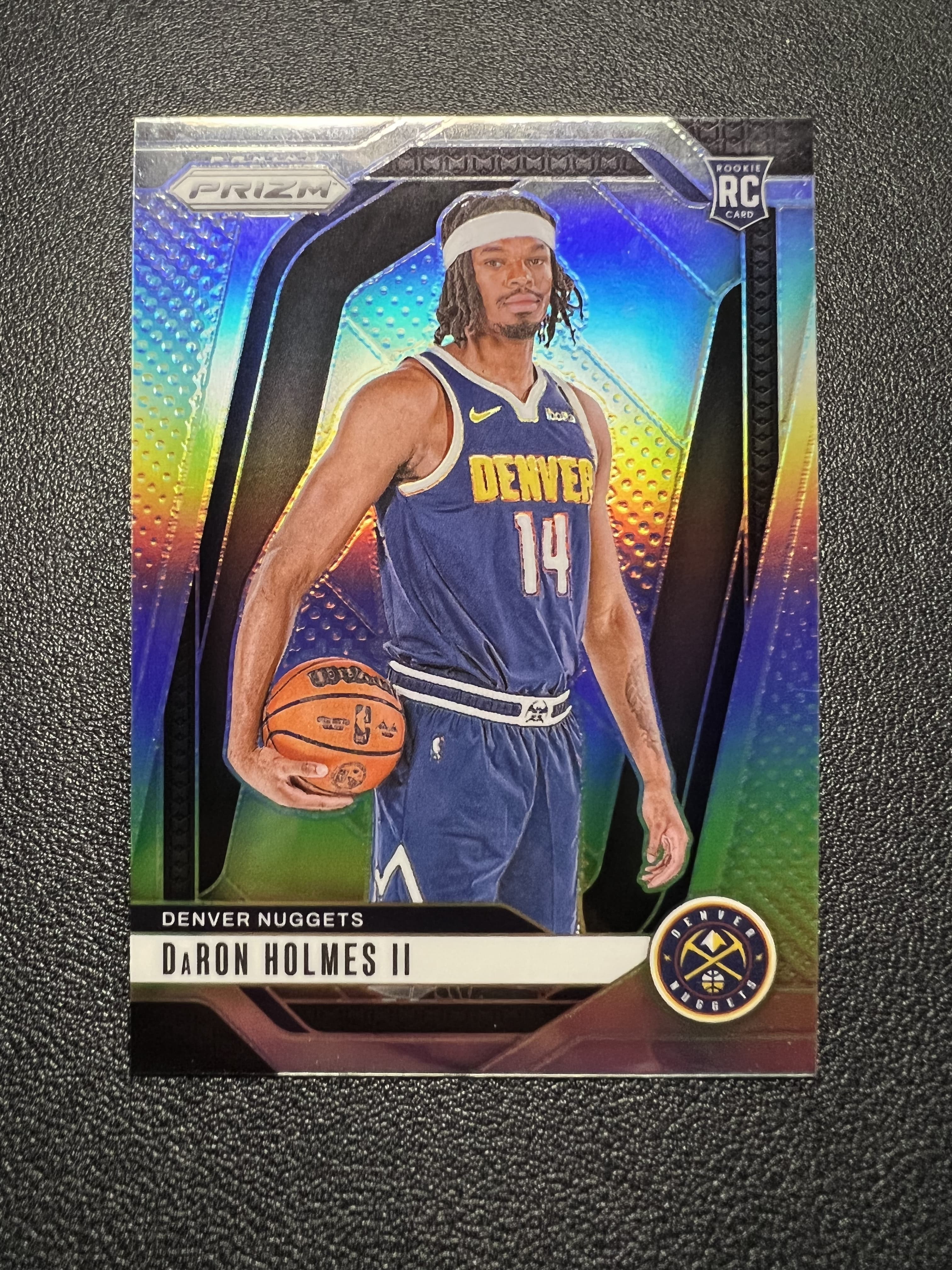 2024-25 Panini Prizm DaRon Holmes II RC 【星佑代卖】PZ 掘金 新秀 达龙 霍姆斯 正银折 收藏必备 不累计不到付
