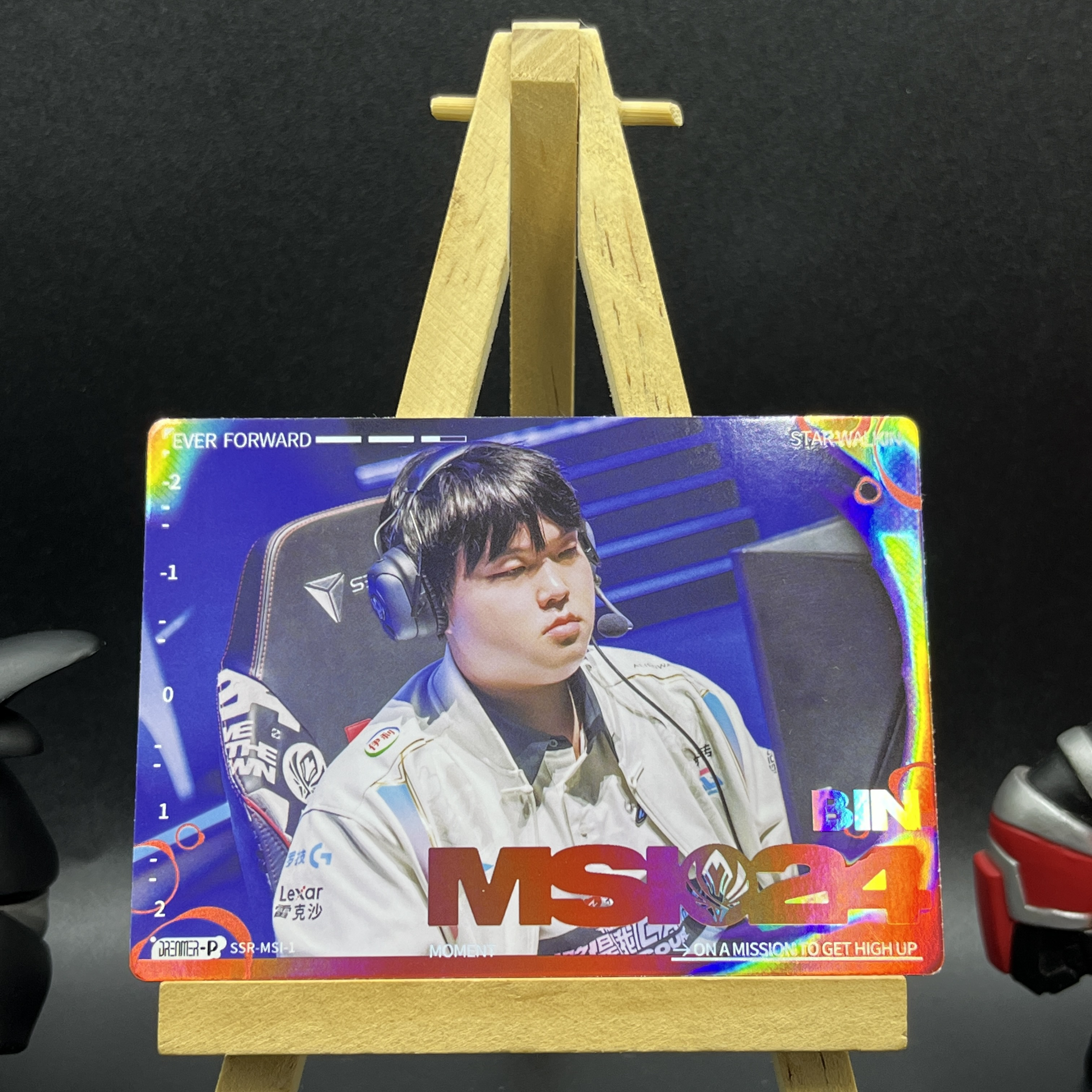 【KabuDa不累计】2024 Buffun 不凡玩品 英雄联盟 星火逐梦 LPL 选手卡 BLG Bin MSI留影特卡 九离