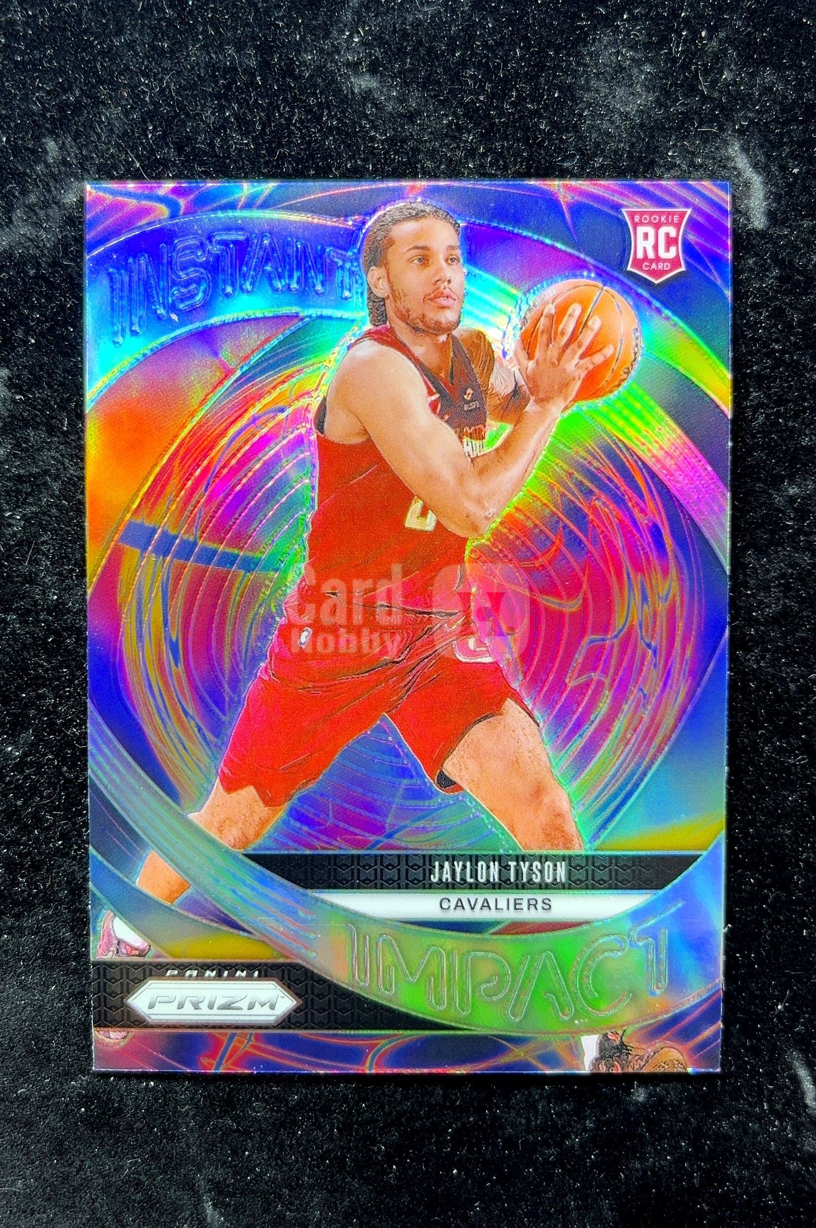 【小白1%代卖】2024 Panini Instant Impact Prizm Jaylon Tyson 杰伦·泰森 银折 银平行 折射 新秀 RC 卡品如图 高价值 #9 0702