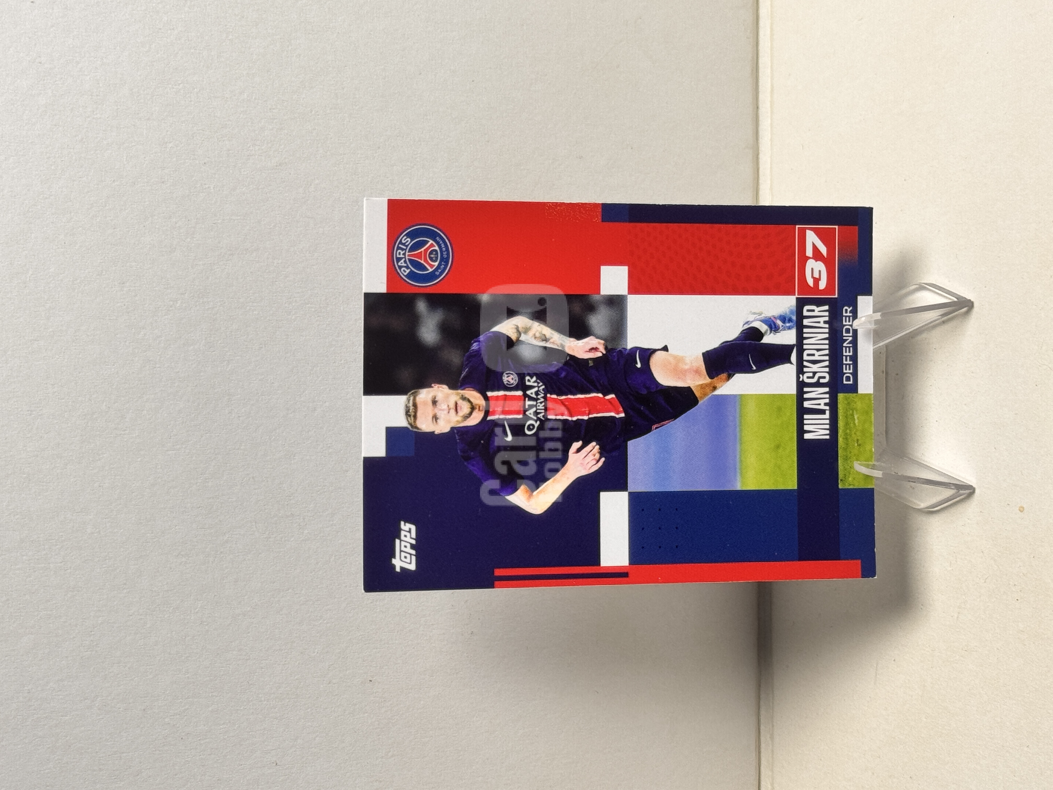 2025 Topps Paris Saint-Germain Milan Skriniar 巴黎圣日尔曼 什克里尼亚尔 特卡 实卡精美 收藏必备 卡品如图【星爷代拍】E3-5