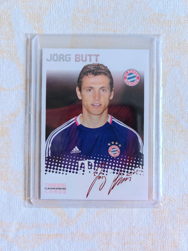 Panini 2011 拜仁 队盒 Jorg Butt 布特 印签 主力门将 擅长罚点 点球攻破布冯大门 德国国脚 专收必备