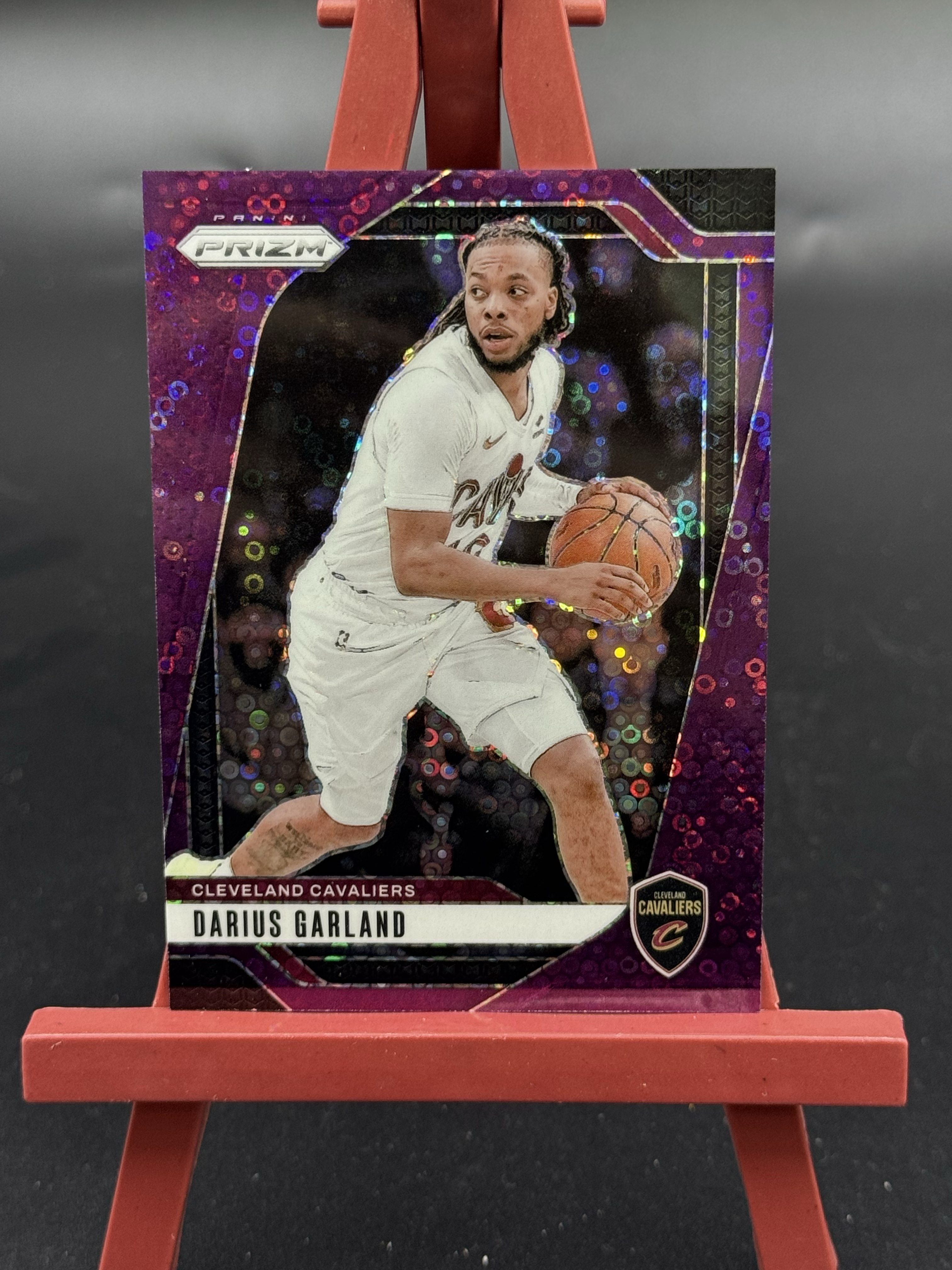 2024-25 Panini Prizm Darius Garland Prizm 骑士 达里厄斯 加兰 紫泡泡折 折射 20/75编 【优质球星折射专场】Hzo4