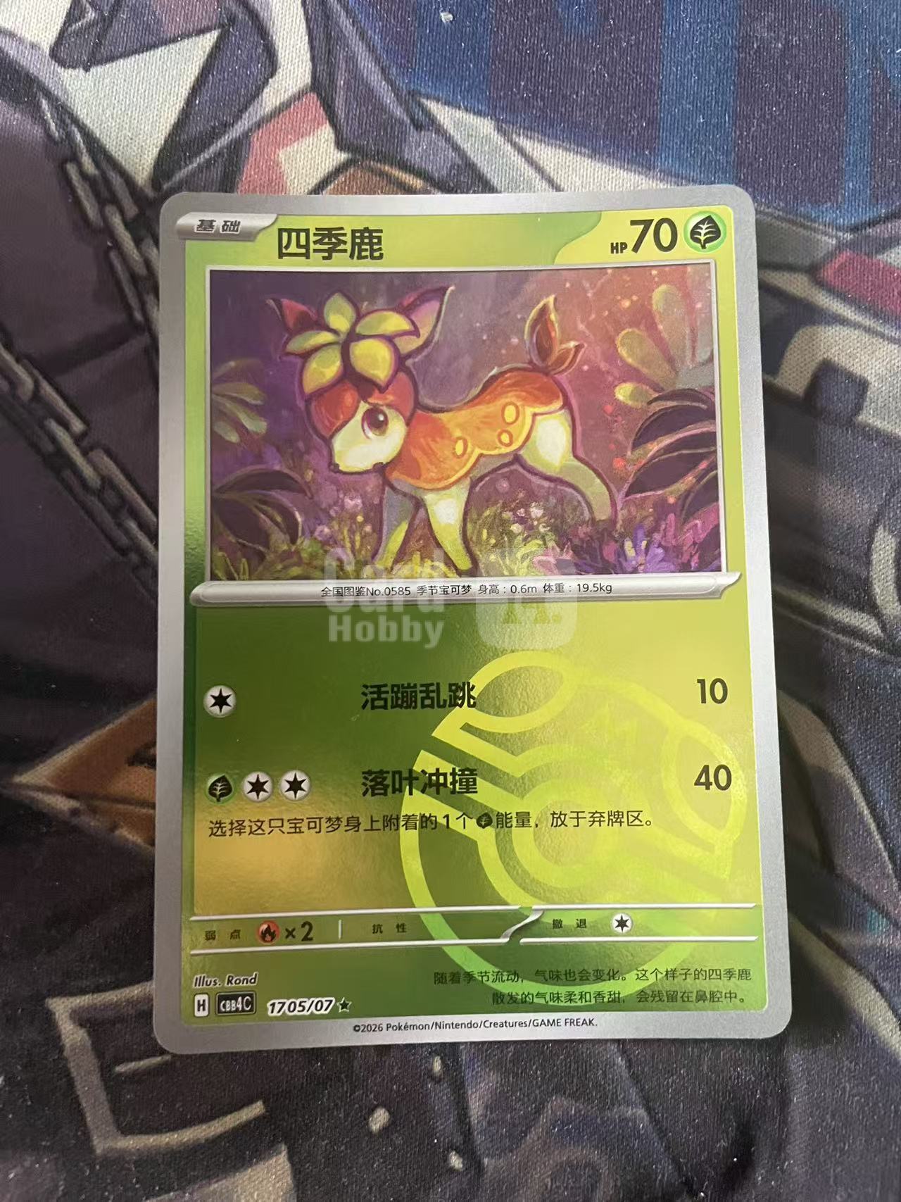 2024 Pokemon TCG 1 四季鹿 大师球闪 chs 宝可梦 简中 木水拍卖 204