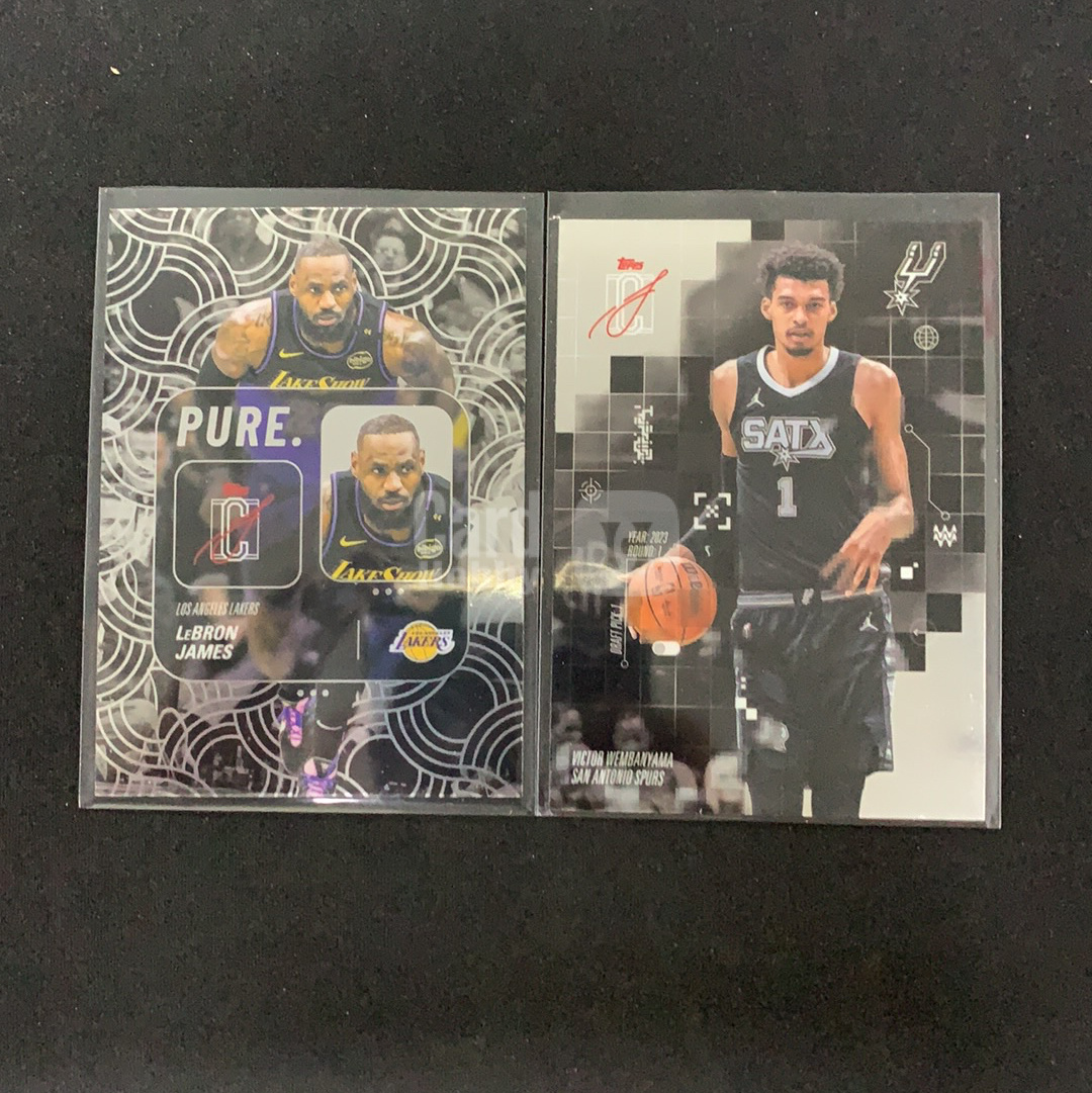 2025-26 Topps Signature Class Victor Wembanyama 【SC拍卖】文班亚马 勒布朗詹姆斯 特卡 lot 收藏必备(兔哥)
