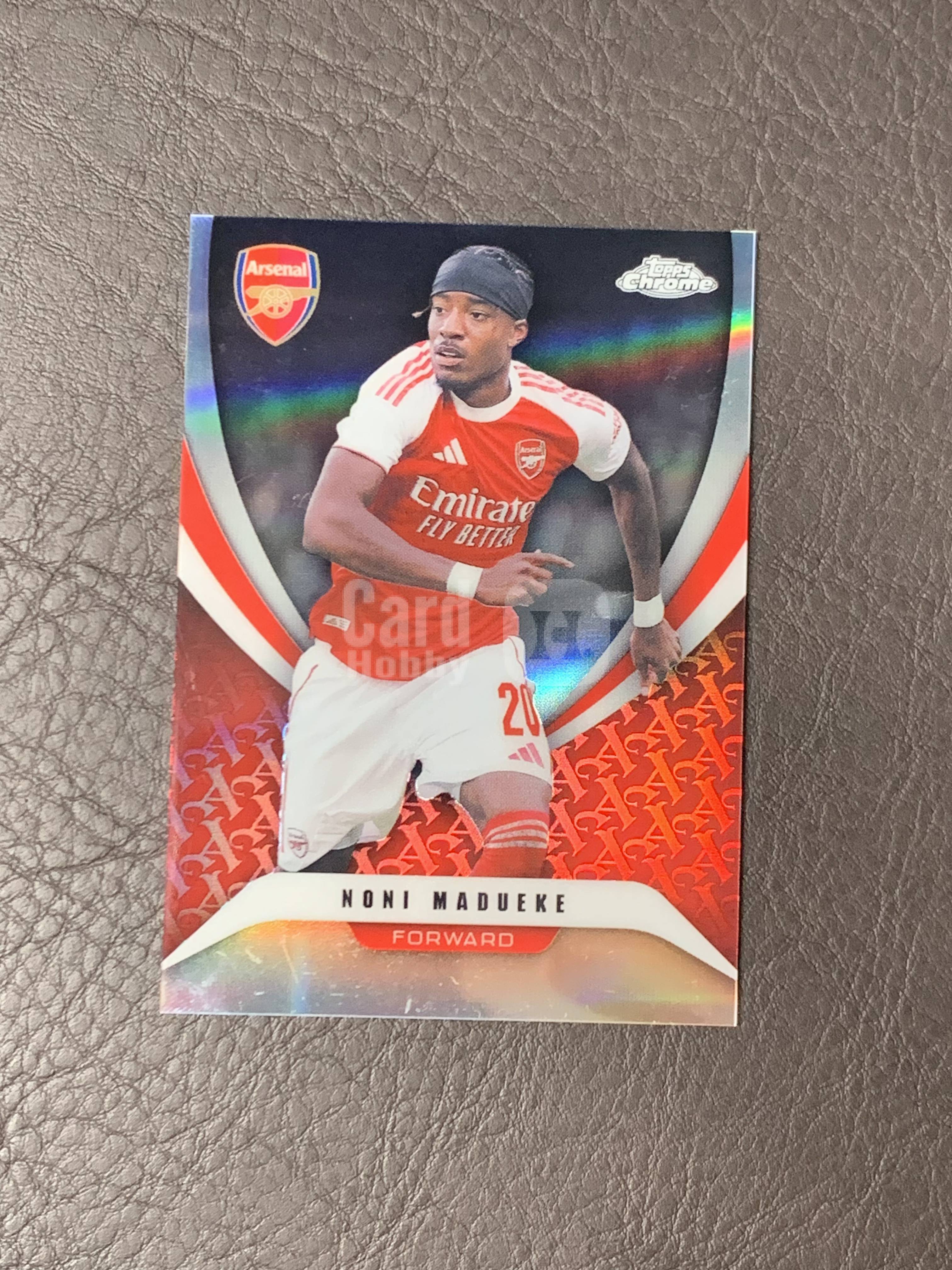 2026 Topps Chrome Noni Madueke 阿森纳 队盒 银折 折射 收藏 凑套