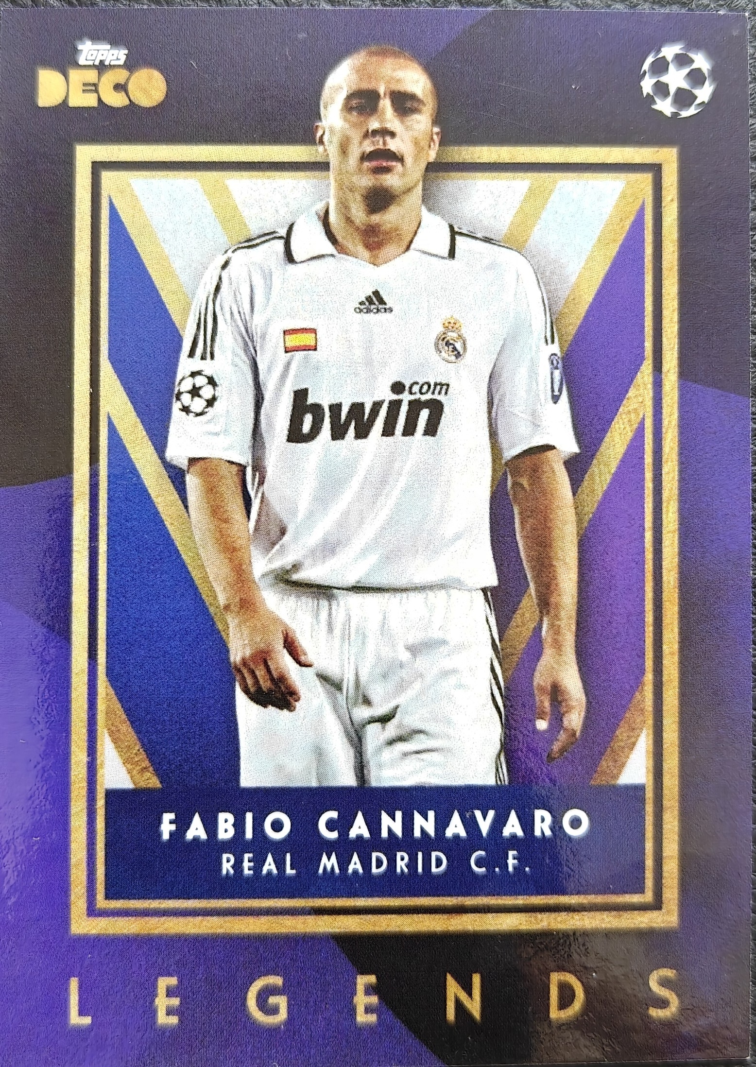 【k代拍】2023 Topps DECO Fabio Cannavaro Italy