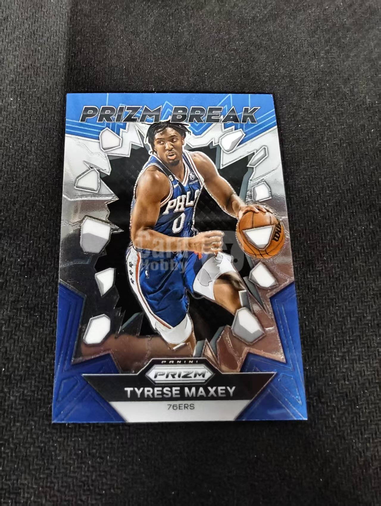 【可合并,不累计】2023-24 Panini Prizm Tyrese Maxey 泰雷塞 马克西 76人 break特卡 PZ 不保卡品 介意勿拍 #16