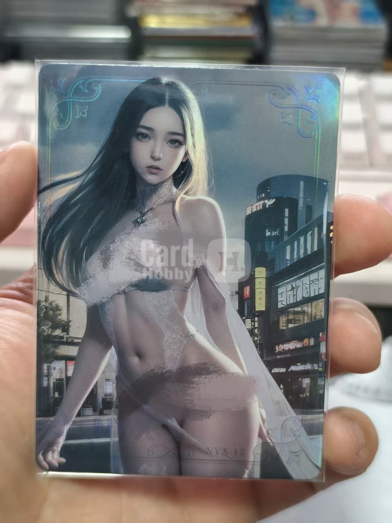 游戏动漫人物 美人计 绝版老卡 珍藏 美少女 品相如图所示