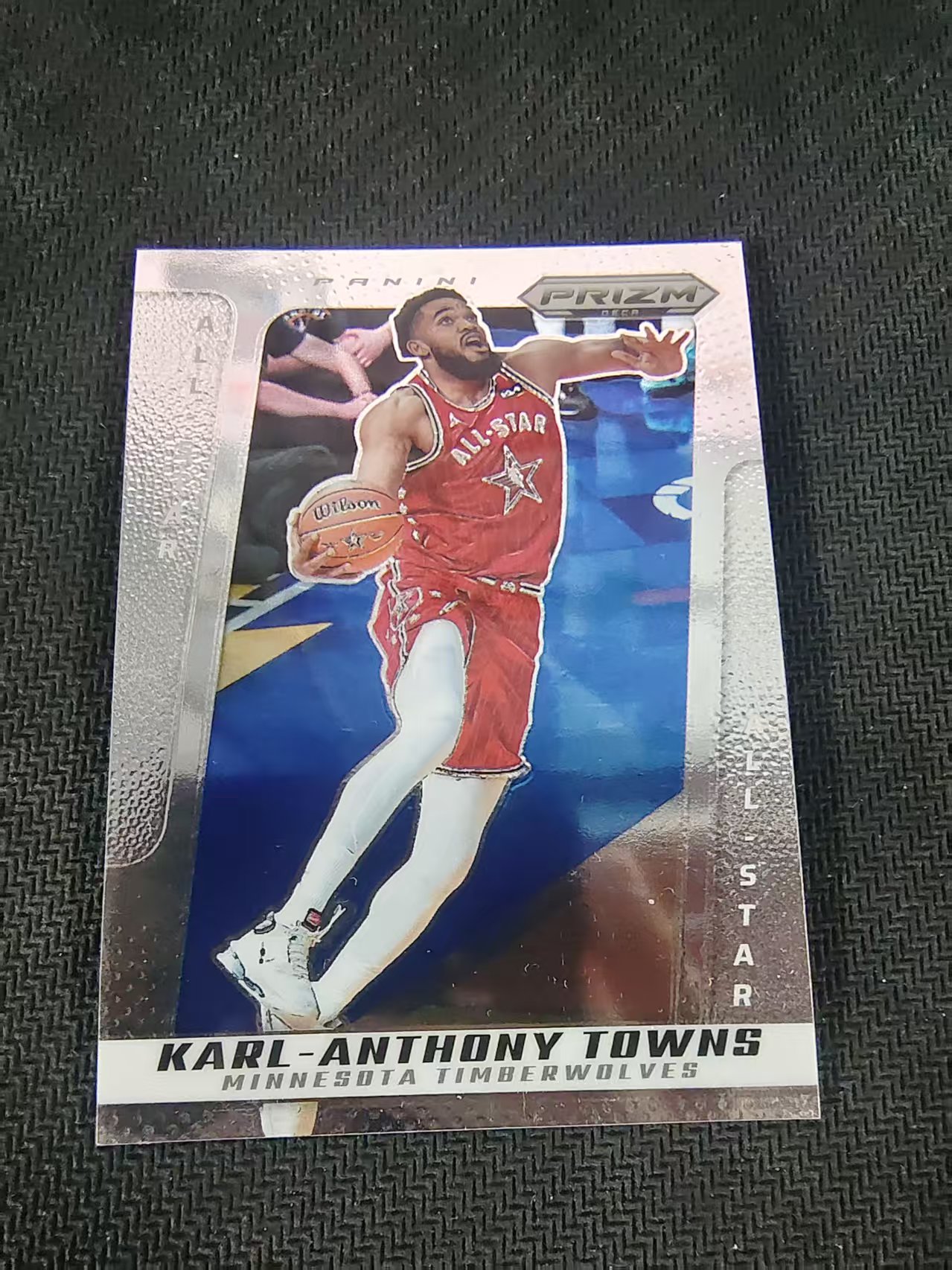 【可合并,不累计】2024-25 Panini Prizm Karl Anthony Towns PZ DECA 安东尼 唐斯 森林狼 划痕 边角瑕疵 #263