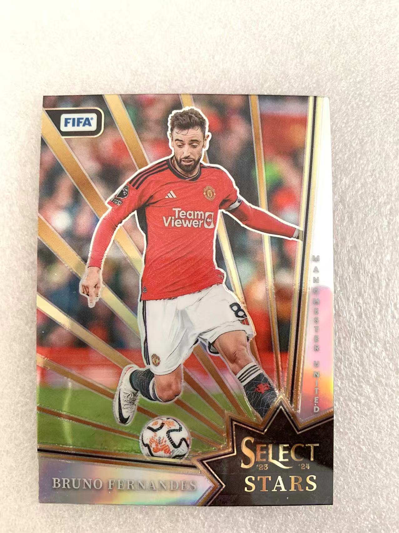 2024-25 Panini Select Bruno Fernandes 英超se 布鲁诺 费尔南德斯 曼彻斯特联 银折 折射 葡萄牙