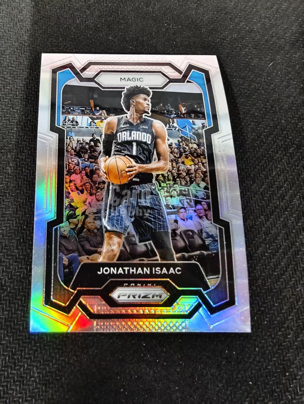 2023-24 Panini Prizm Jonathan Isaac 乔纳森 艾萨克 魔术 银折 PZ 划痕 边角瑕疵 #288