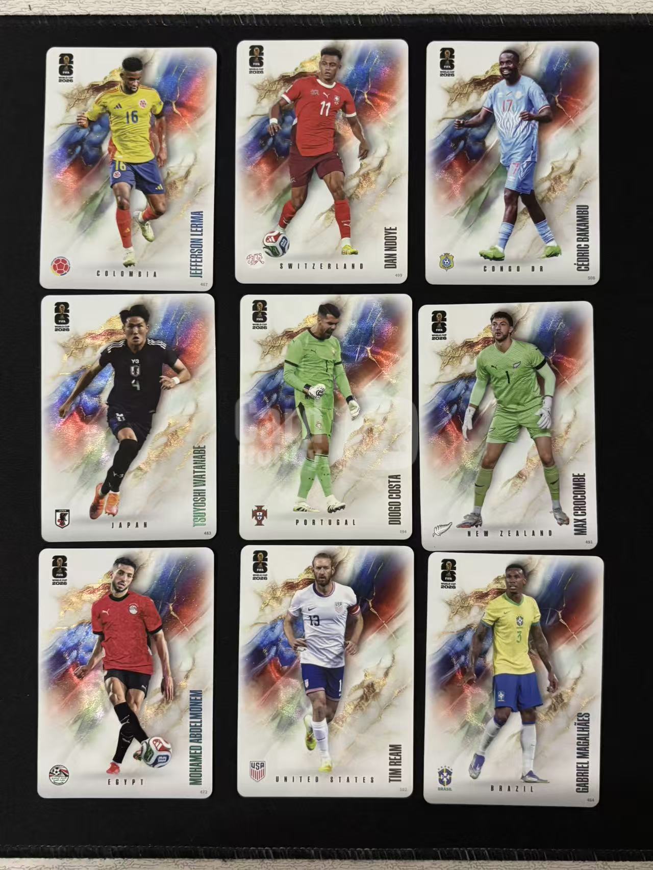 【星辰】2026 Panini 卡游 FIFA WORLD CUP 世界杯 10元包 薄卡 联合卡 LERMA 科斯塔 巴坎布 里姆 加布里艾尔 等 LOT 实卡精美