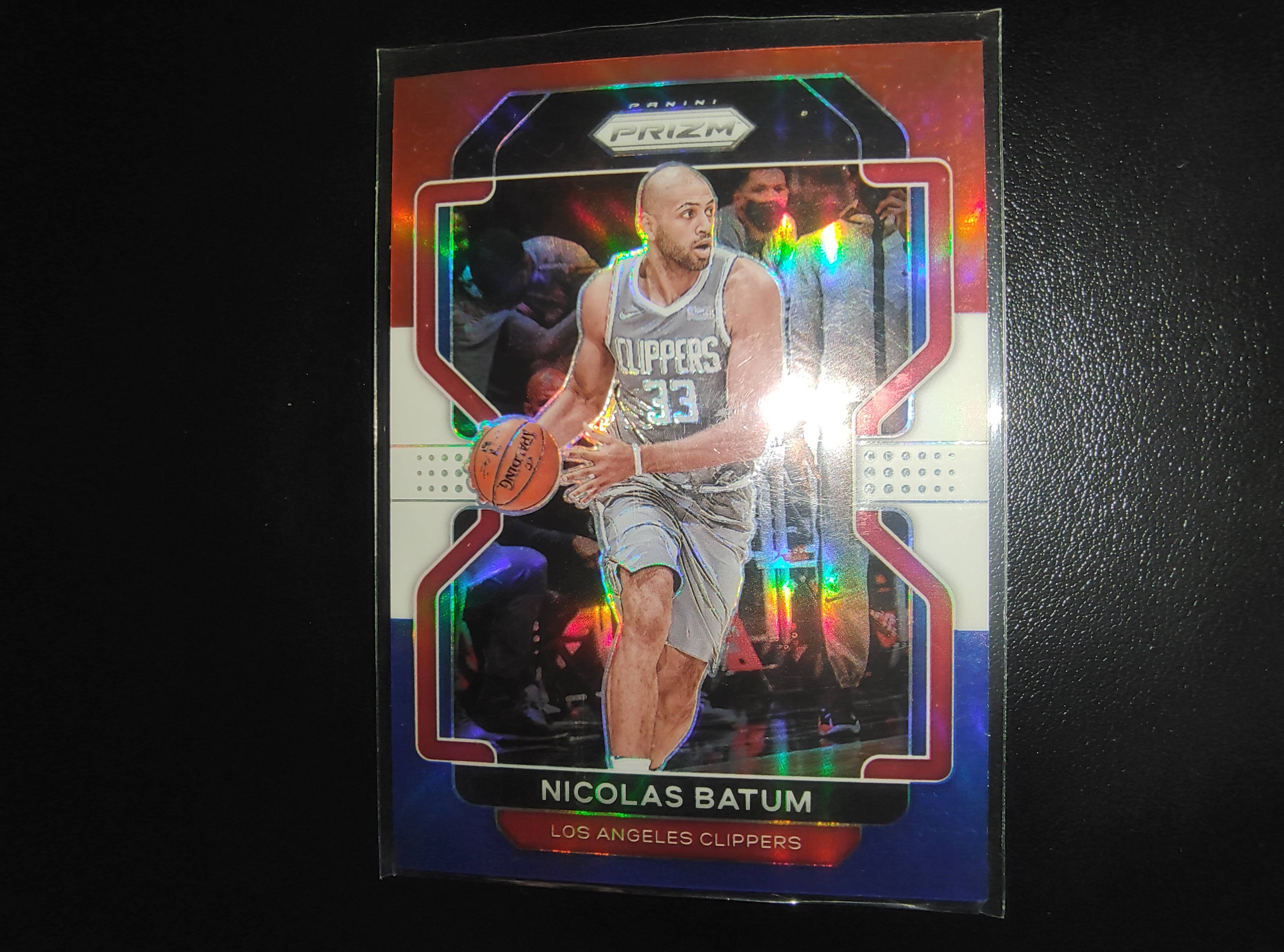2021-22 Panini Prizm Nicolas Batum 巴图姆 快船 pz 三色折