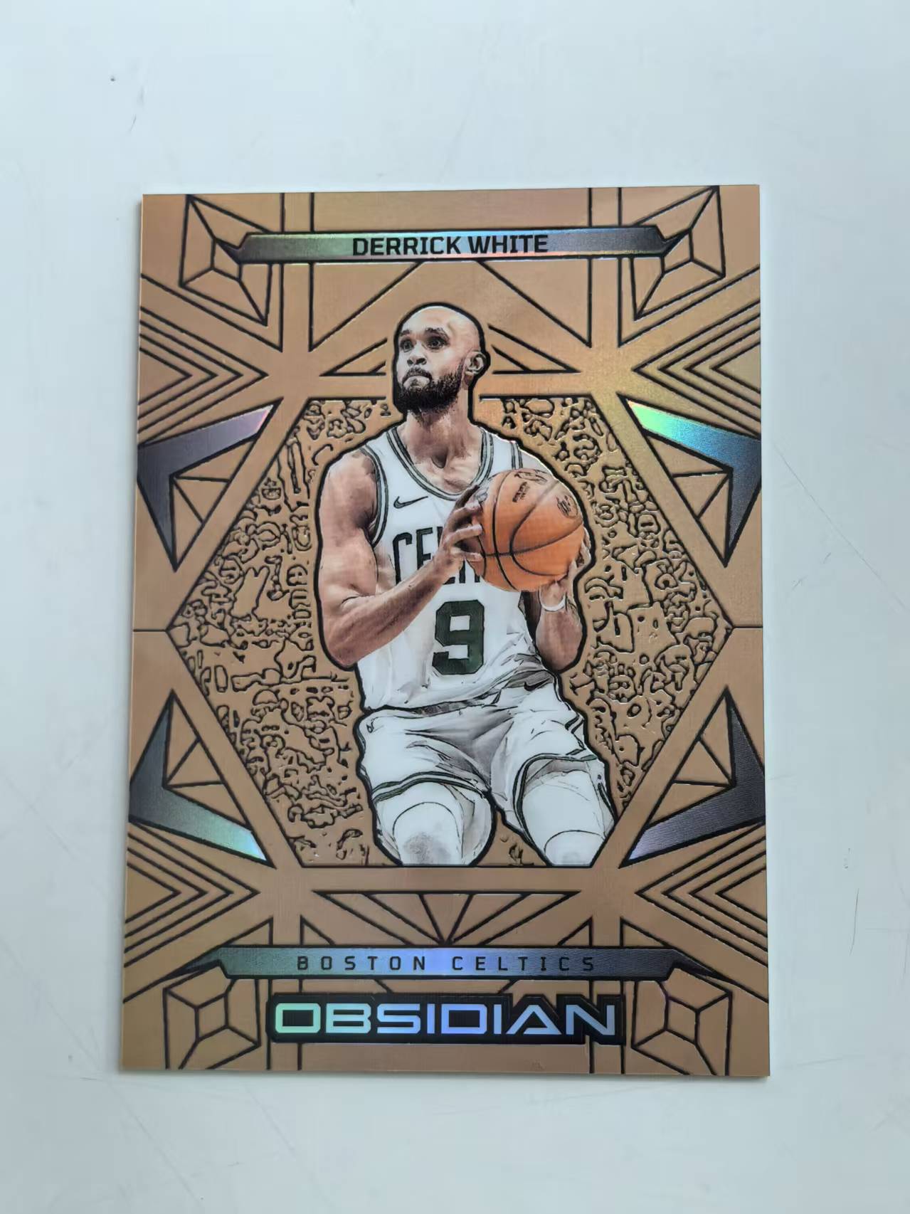 2024-25 Panini Obsidian Derrick White #15 99编 凯尔特人 折射 【黑魔苏】