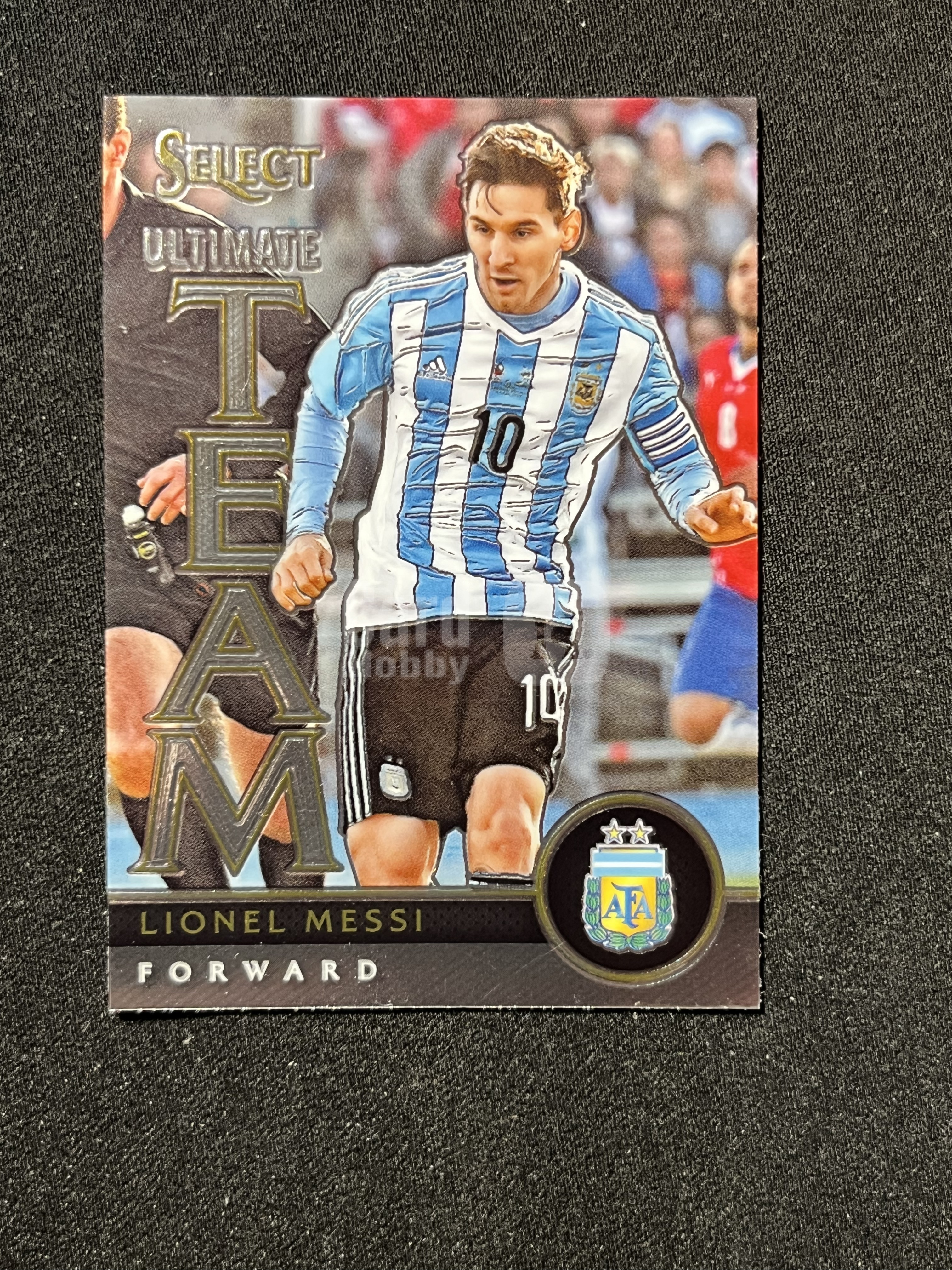 Frus Card PANINI 2015-16 SELECT 元年 阿根廷 Lionel Messi 利昂内尔 梅西 ULTIMATE TEAM 特卡 卡面有划 ...