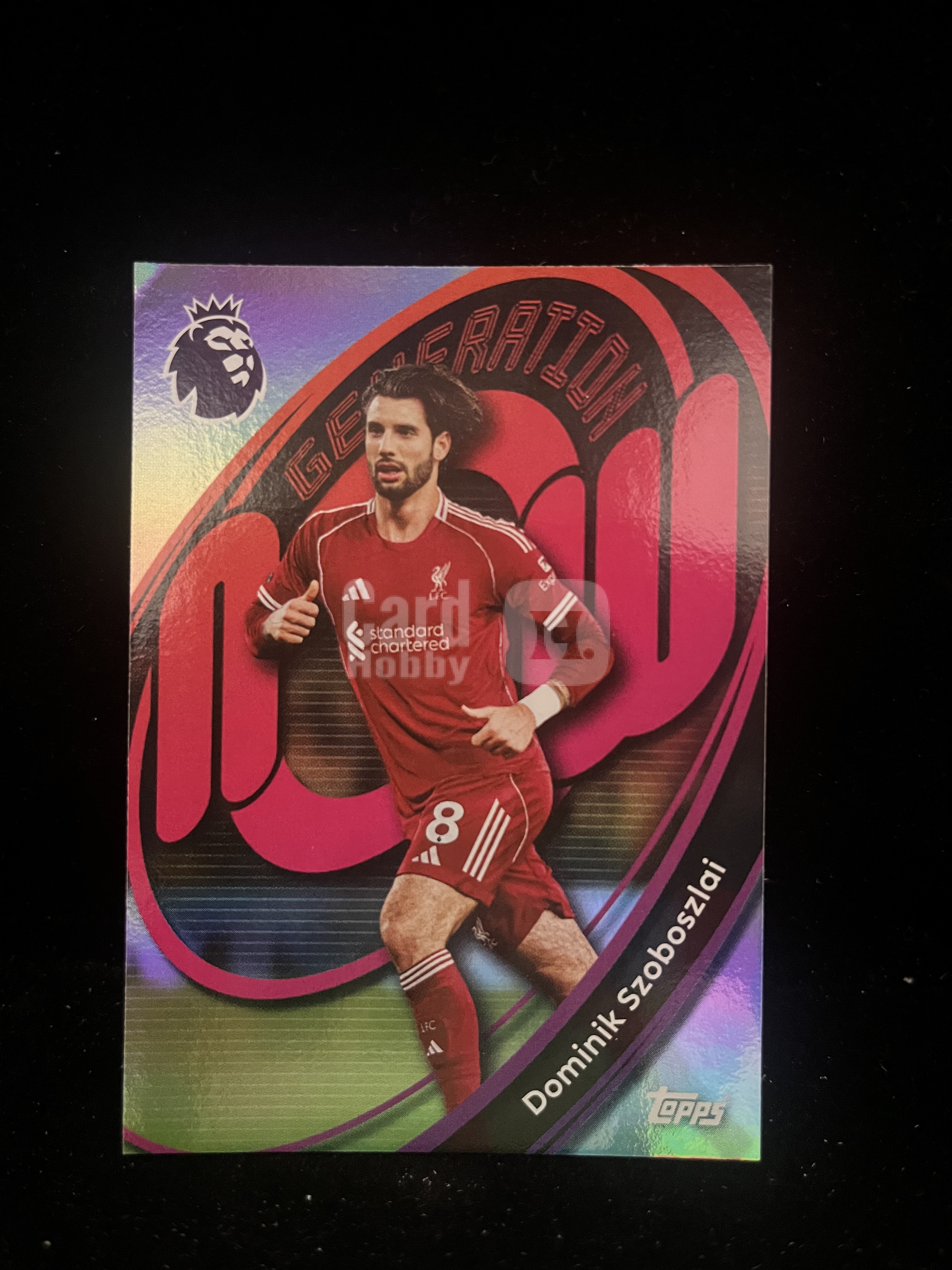 免费代拍 2025 Topps Premier League 英超 索博斯洛伊 Dominik Szoboszlai 折射 卡品如图#F864